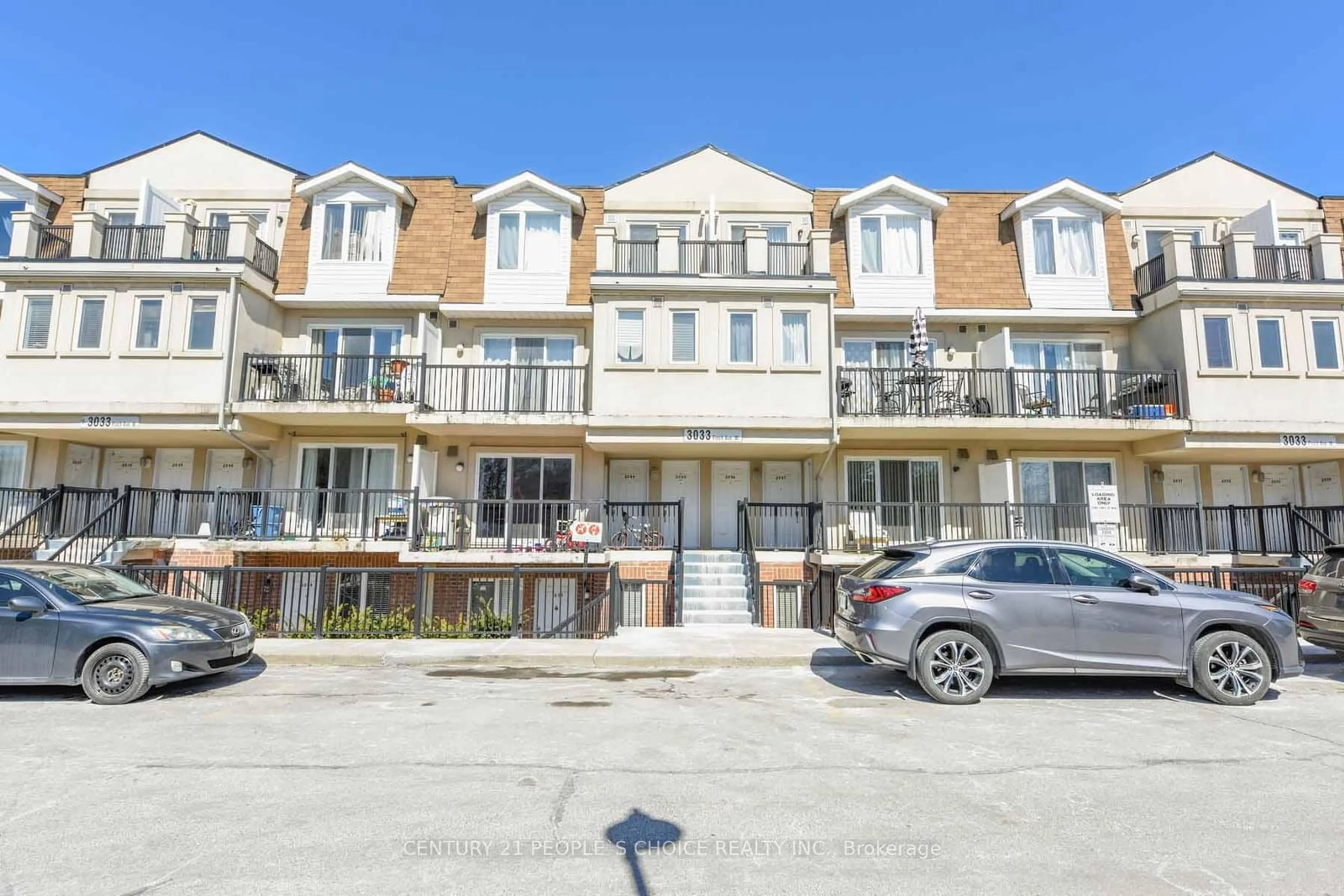 A pic from outside/outdoor area/front of a property/back of a property/a pic from drone, street for 3033 Finch Ave #2045, Toronto Ontario M9M 0A3