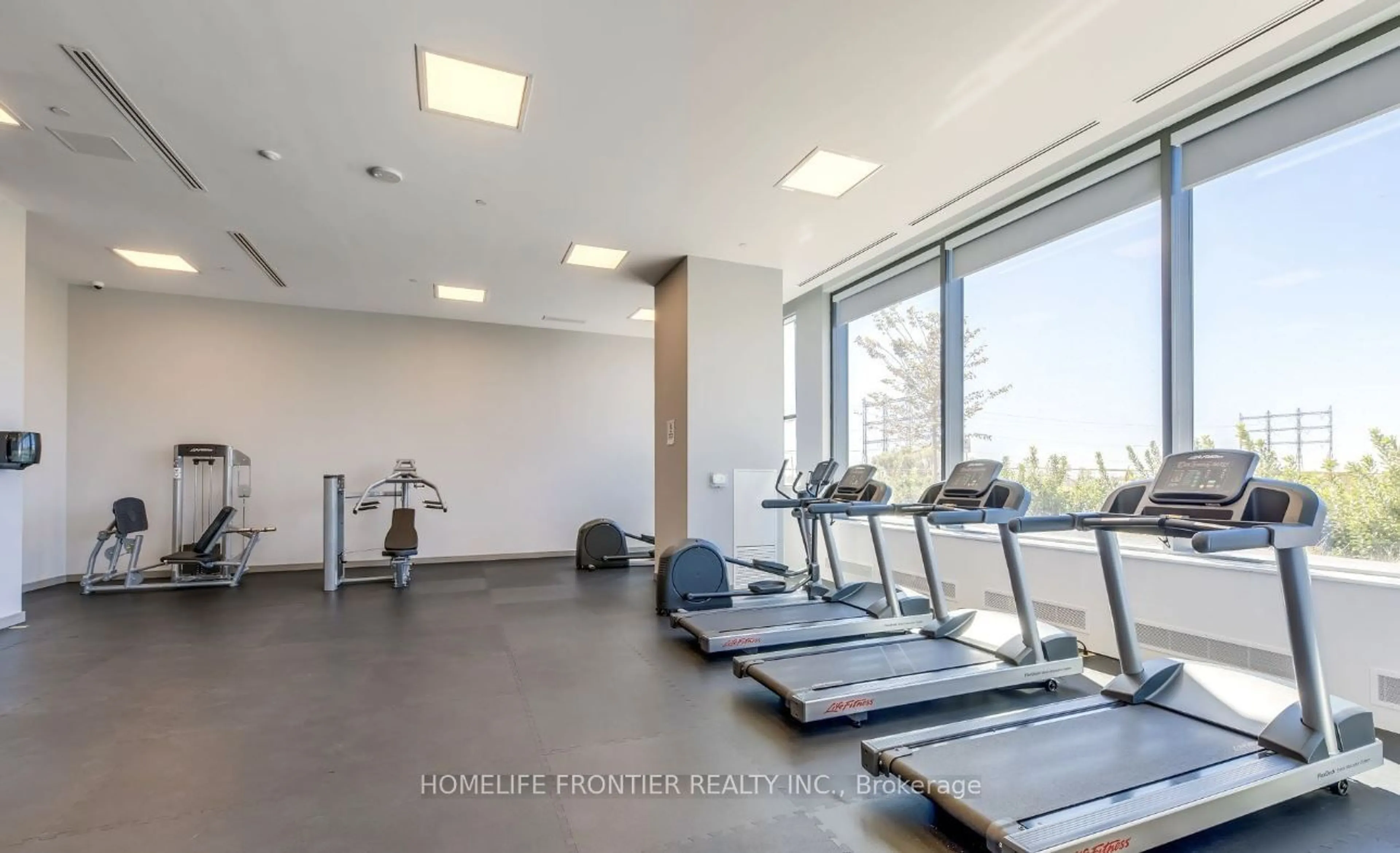 Gym or fitness room for 50 Thomas Riley Rd #PH 2501, Toronto Ontario M9B 0C1