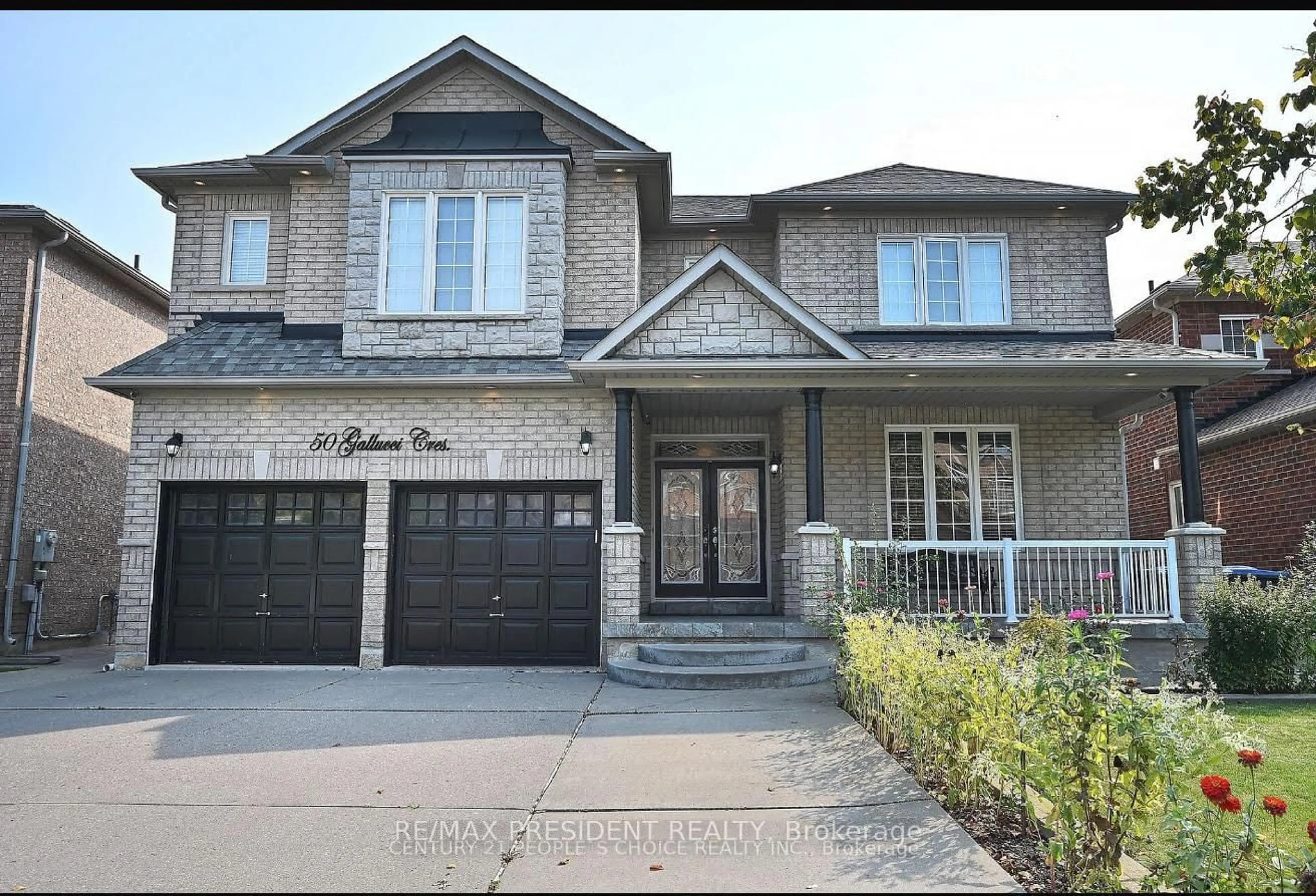 Home with brick exterior material, street for 50 Gallucci Cres, Brampton Ontario L6P 1R6