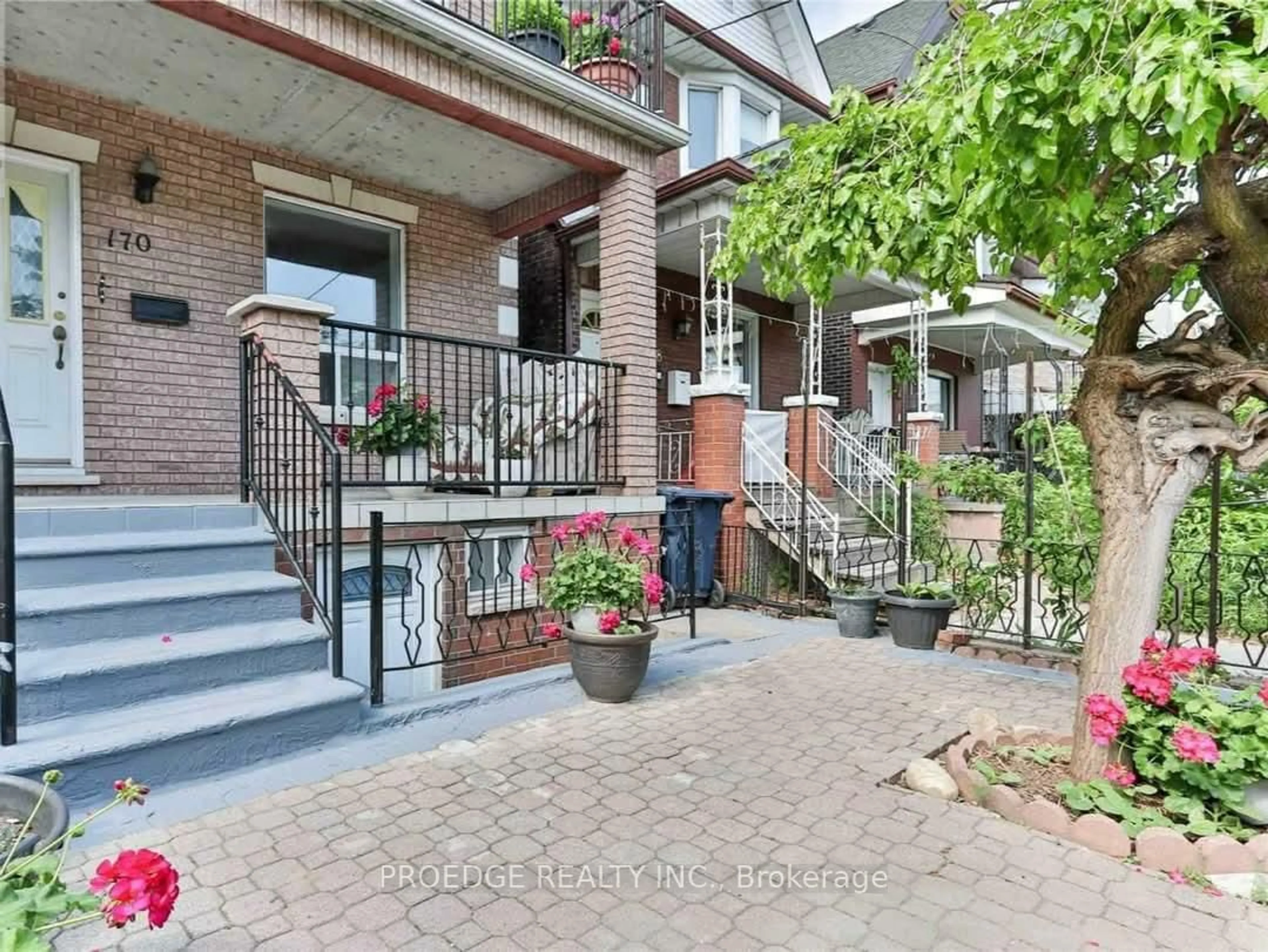 Home with brick exterior material, street for 170 Wallace Ave, Toronto Ontario M6H 1V2