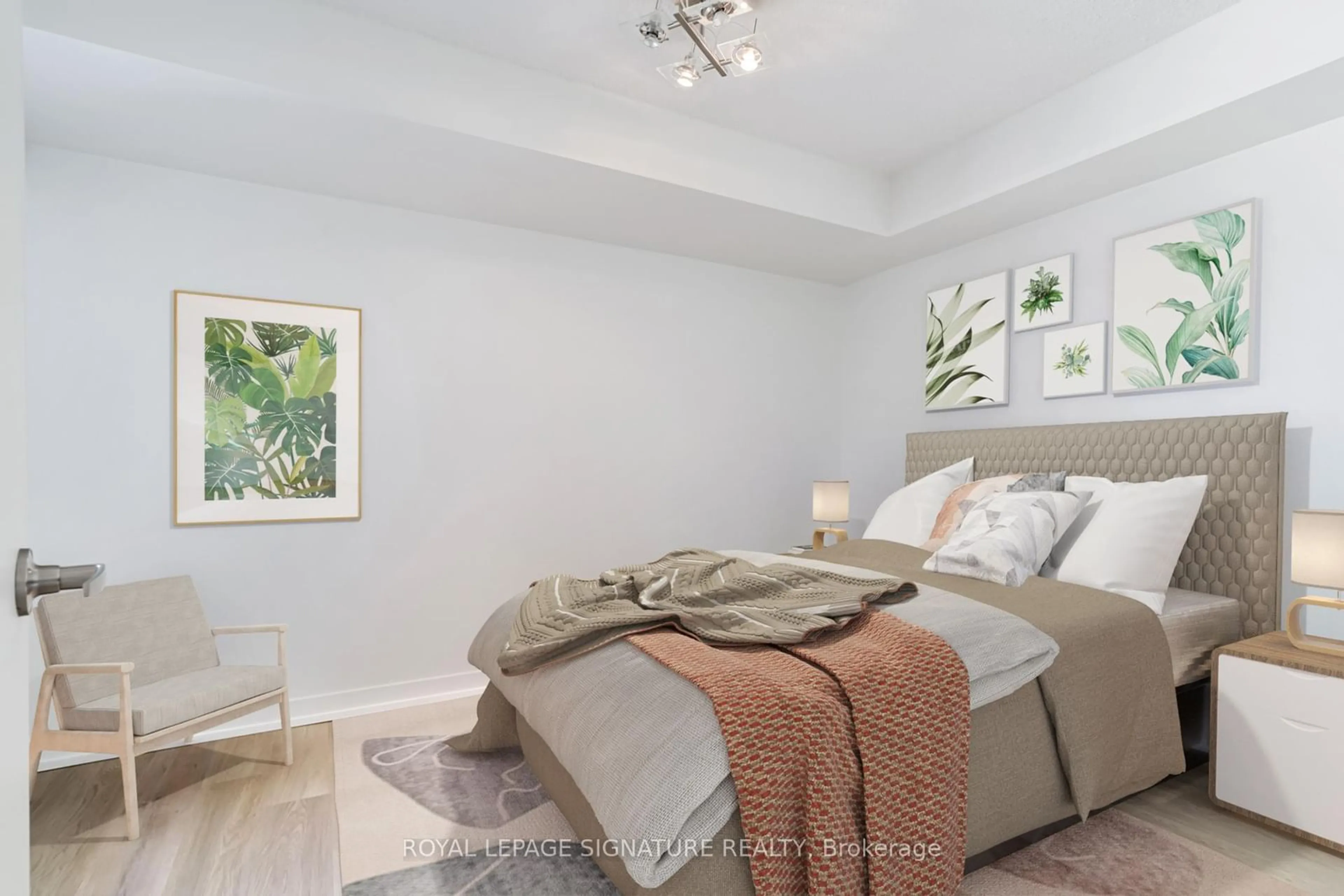 Bedroom with bed, unknown for 816 Lansdowne Ave #726, Toronto Ontario M6H 4K6