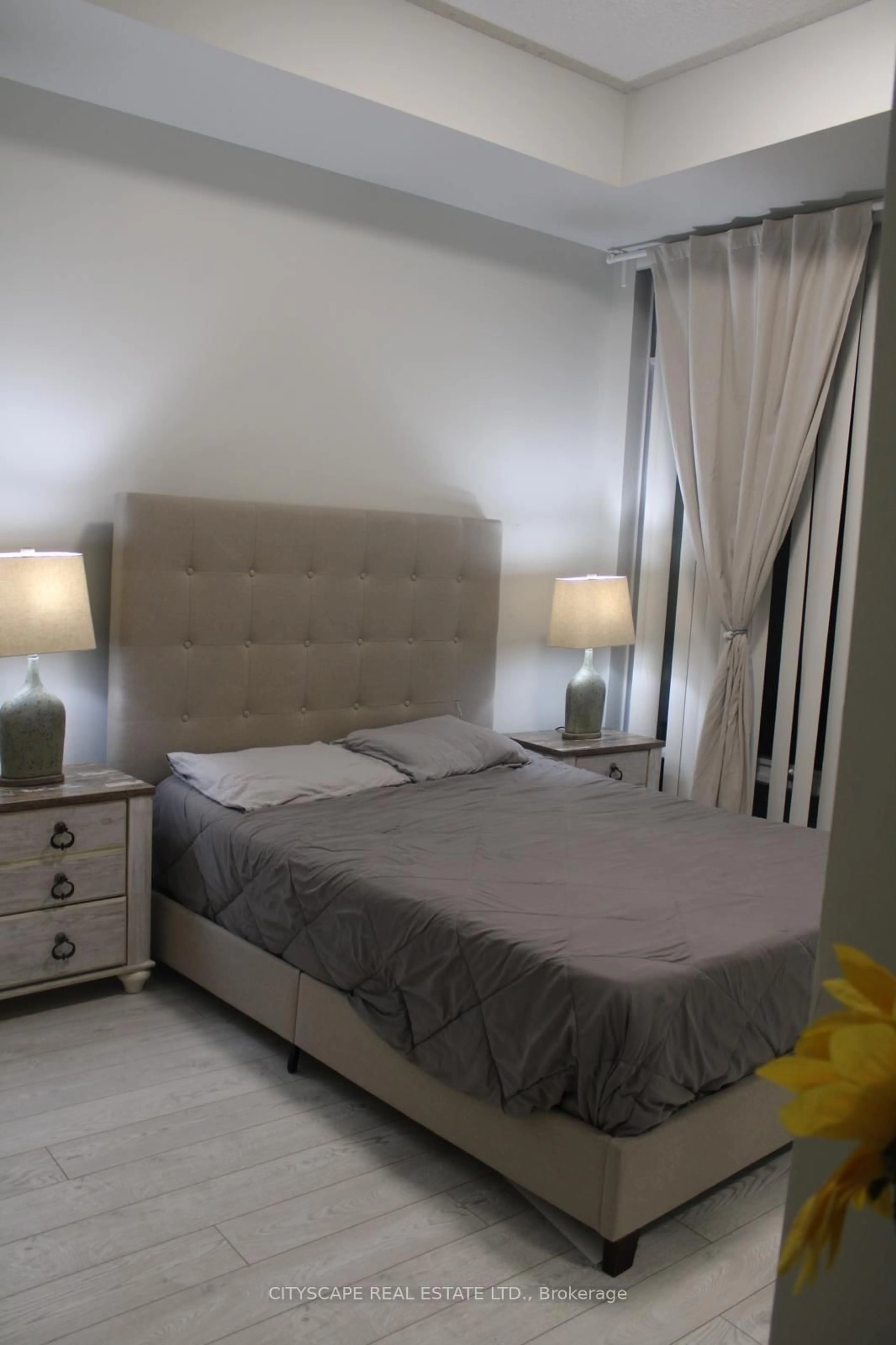 Bedroom with bed, unknown for 365 Prince of Wales Dr #611, Mississauga Ontario L5B 0G6