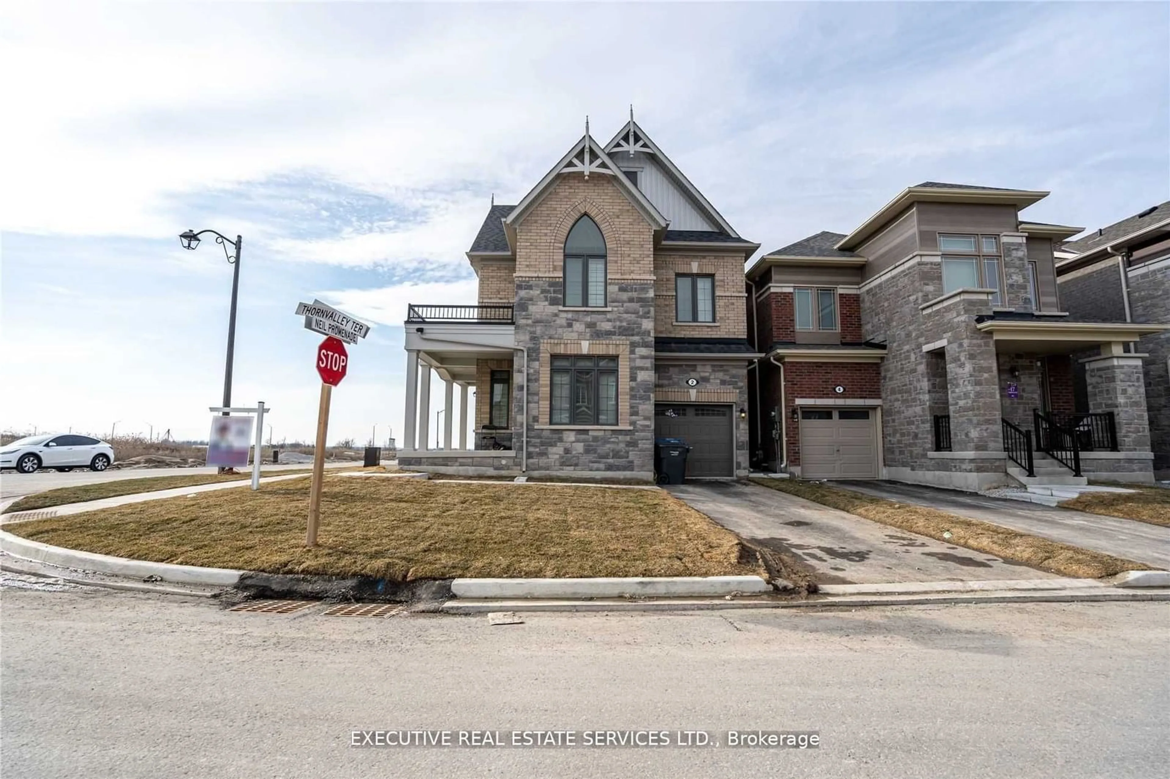 Home with brick exterior material, street for 2 Thornvalley Terr, Caledon Ontario L7C 4H9