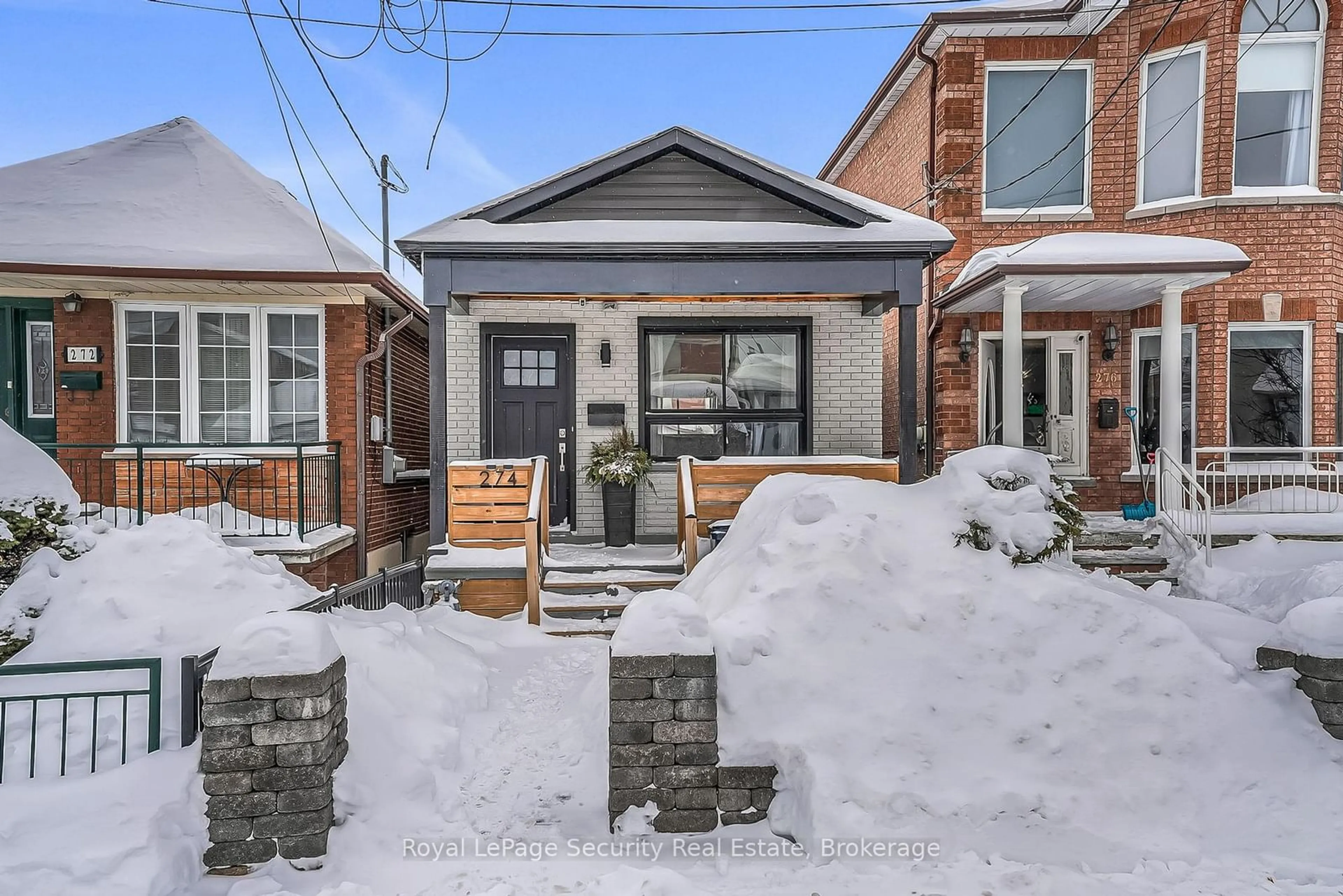 Home with brick exterior material, street for 274 Nairn Ave, Toronto Ontario M6E 4H6