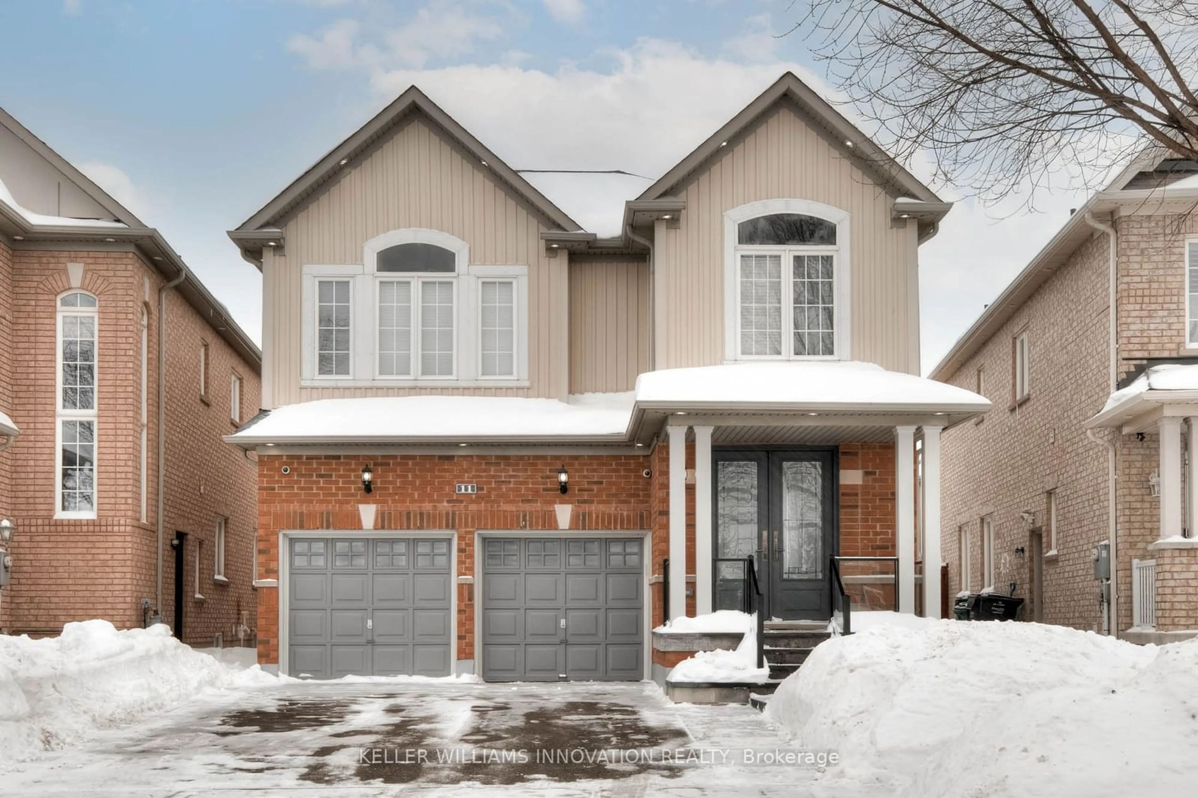 Home with brick exterior material, street for 11 Ballyhaise Cres, Brampton Ontario L6X 0Y2