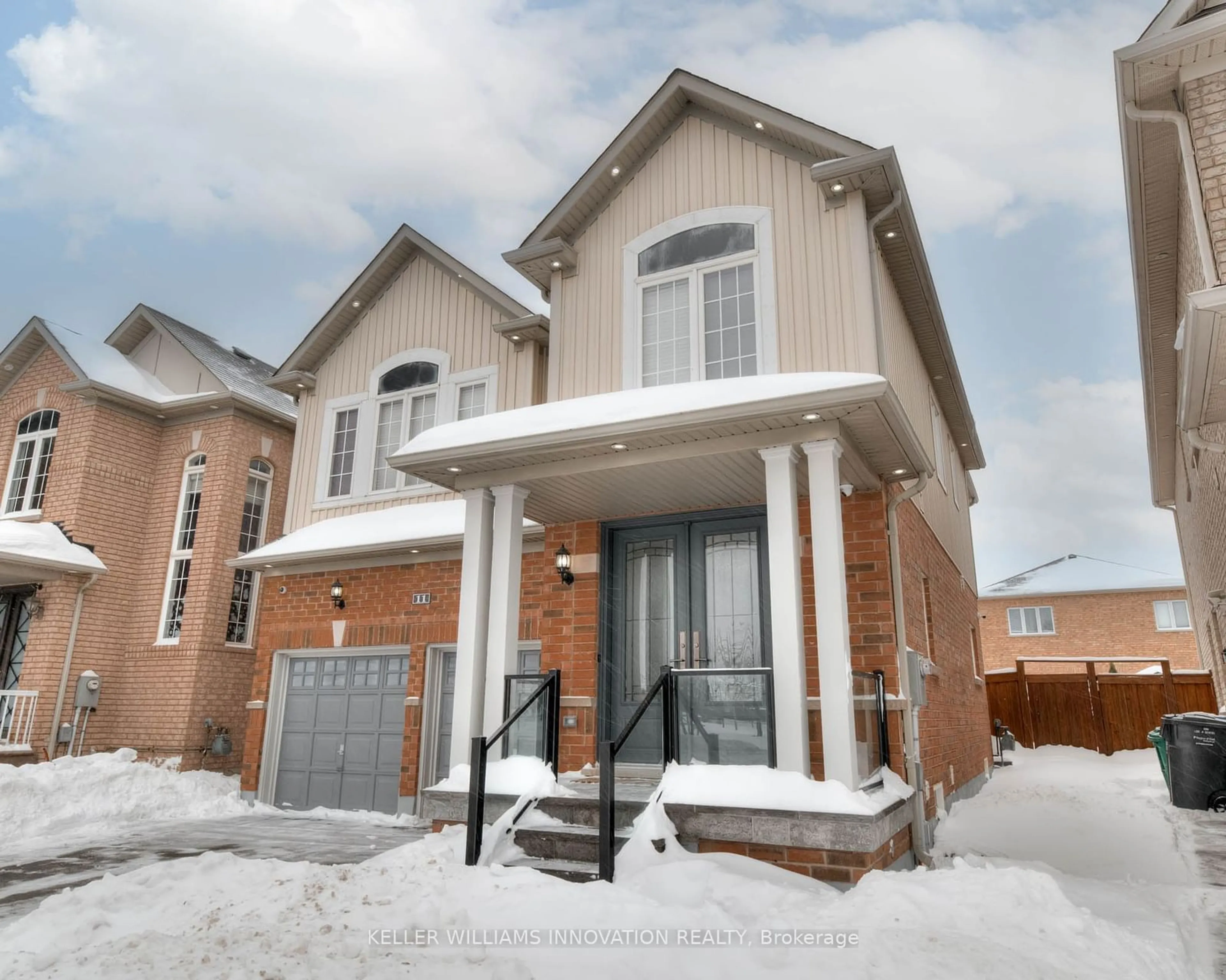 Home with brick exterior material, street for 11 Ballyhaise Cres, Brampton Ontario L6X 0Y2