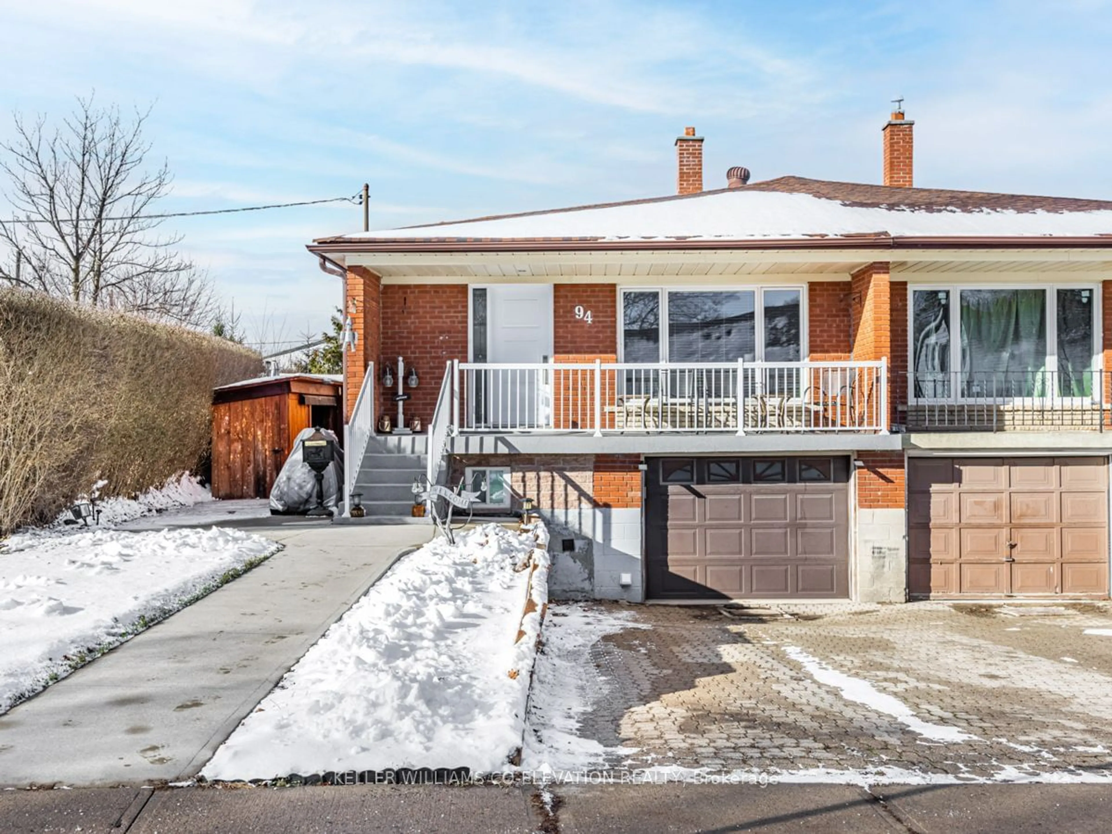 Home with brick exterior material, street for 94 Archibald St, Brampton Ontario L6X 1L9