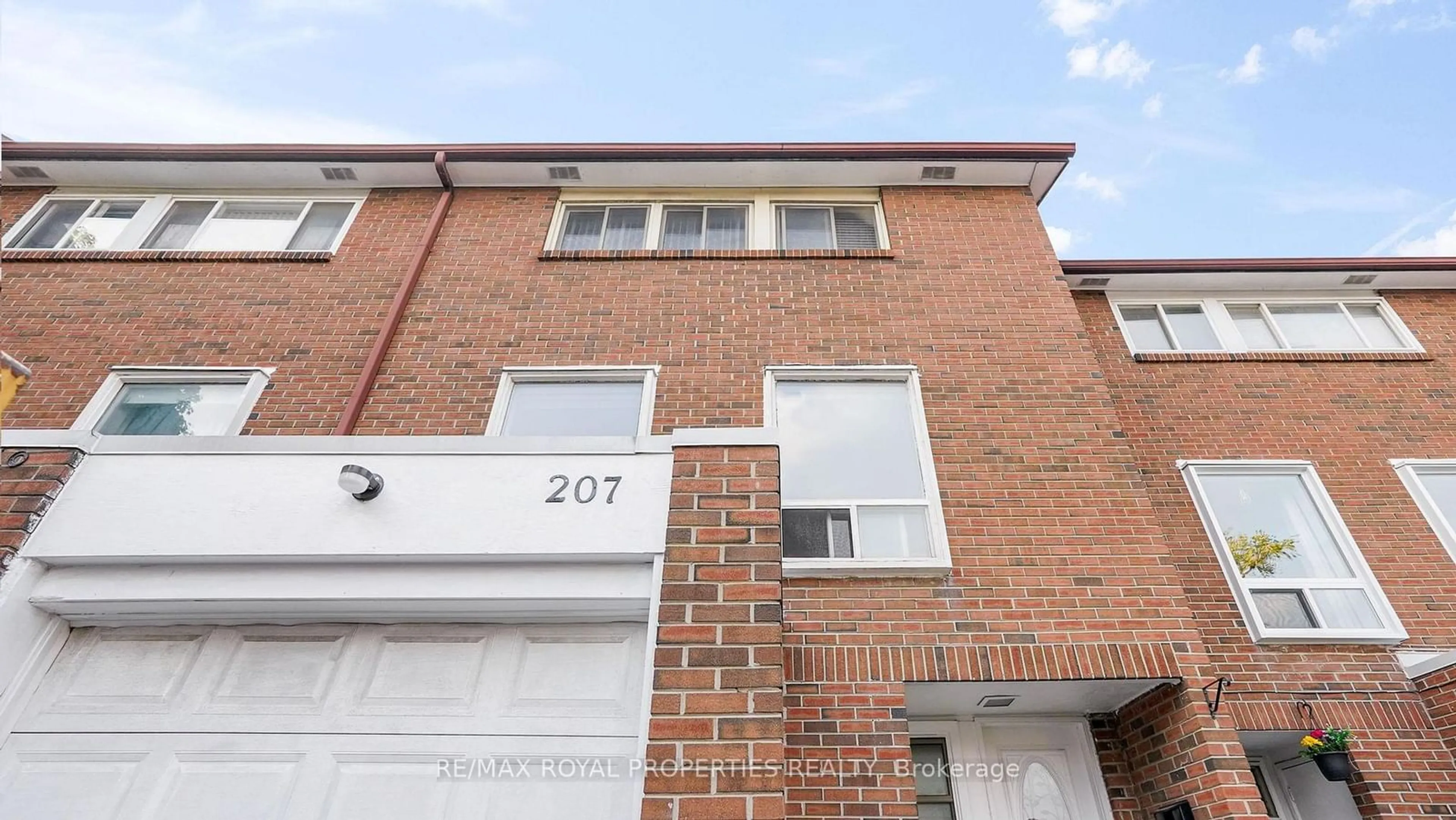 Home with brick exterior material, street for 6442 Finch Ave #207, Toronto Ontario M9V 1T4