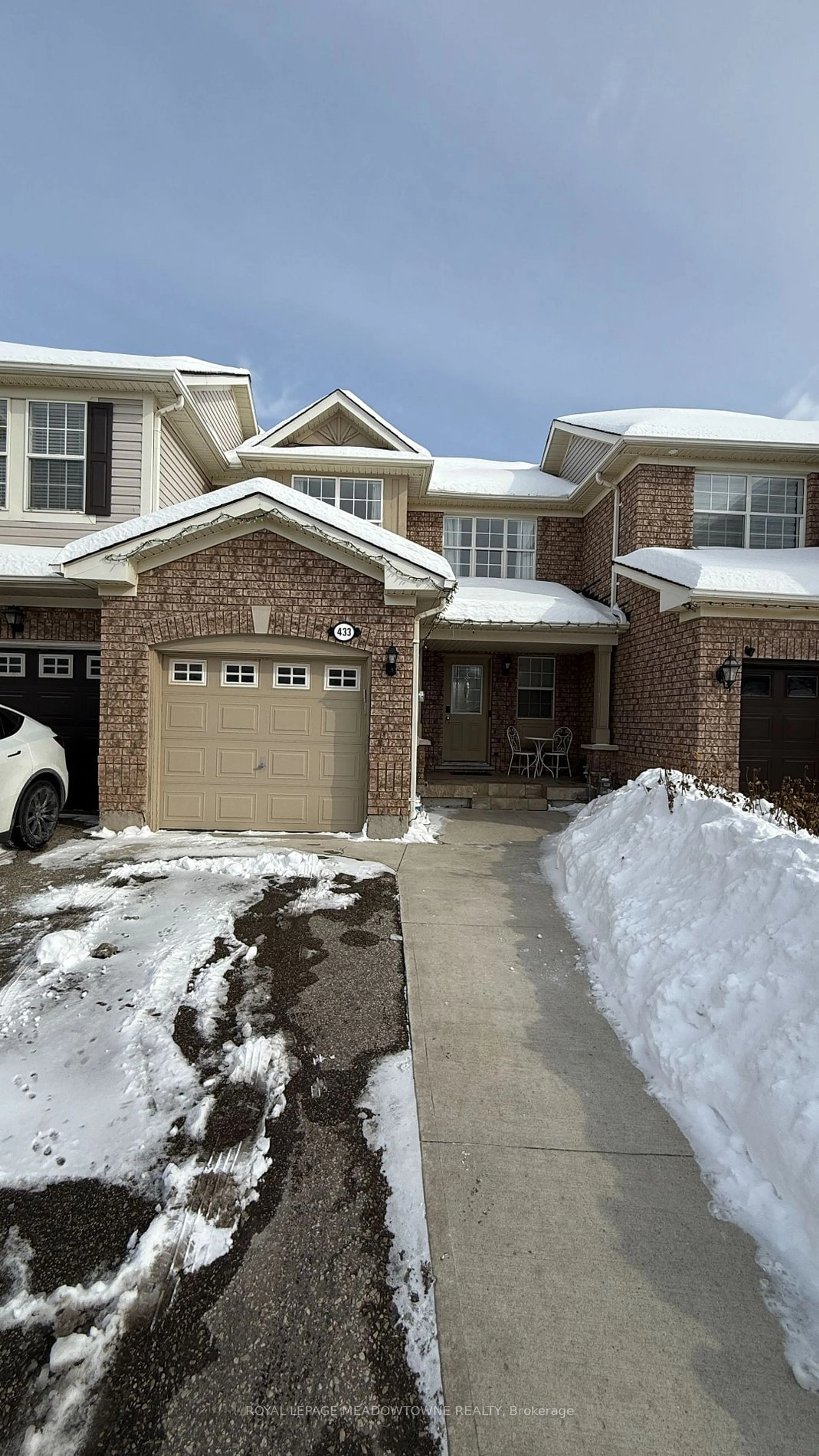 Home with brick exterior material, street for 433 Baverstock Cres, Milton Ontario L9T 5K7