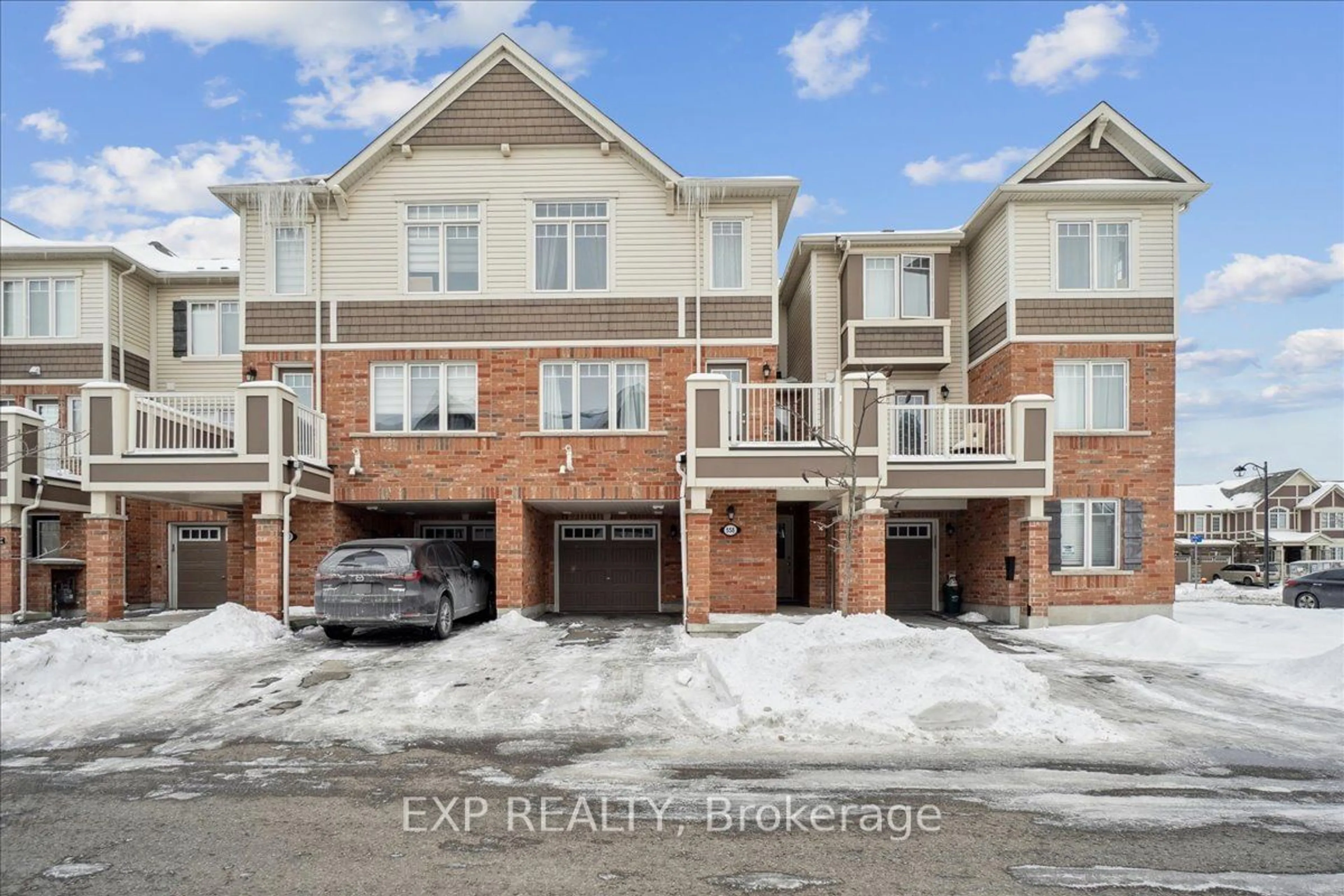 A pic from outside/outdoor area/front of a property/back of a property/a pic from drone, street for 558 Allport Gate, Milton Ontario L9T 9J3