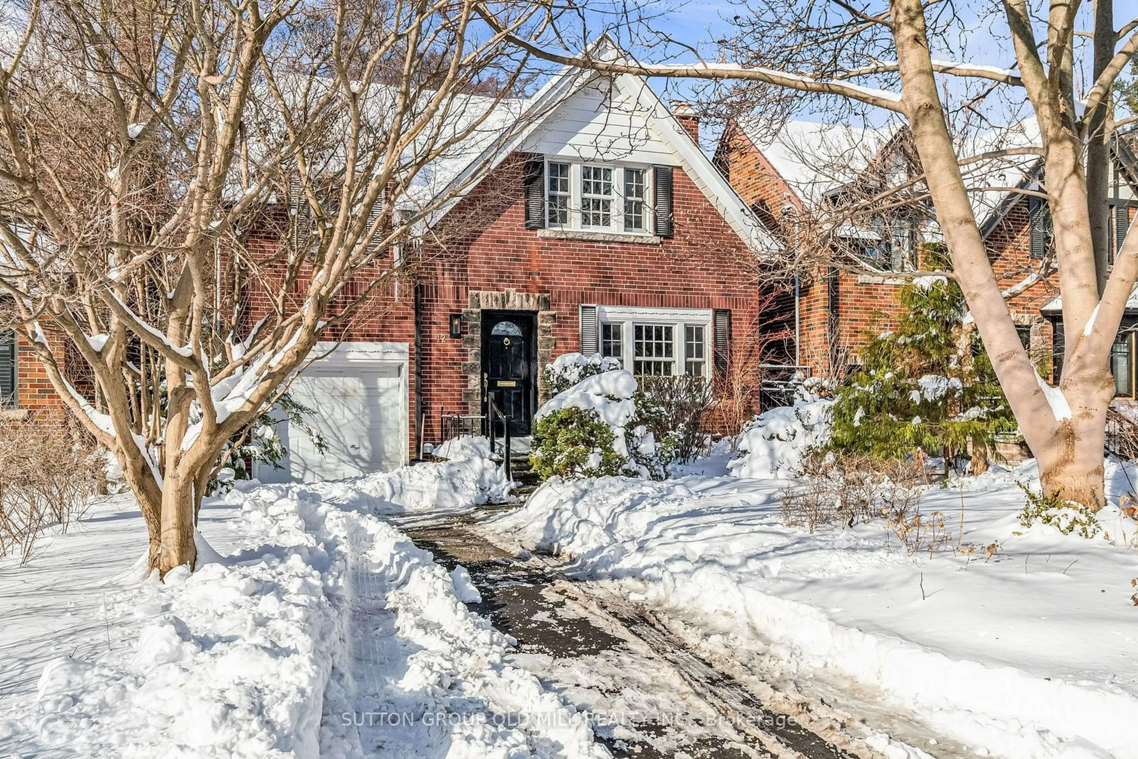 Home with brick exterior material, street for 42 Elsfield Rd, Toronto Ontario M8Y 3R5