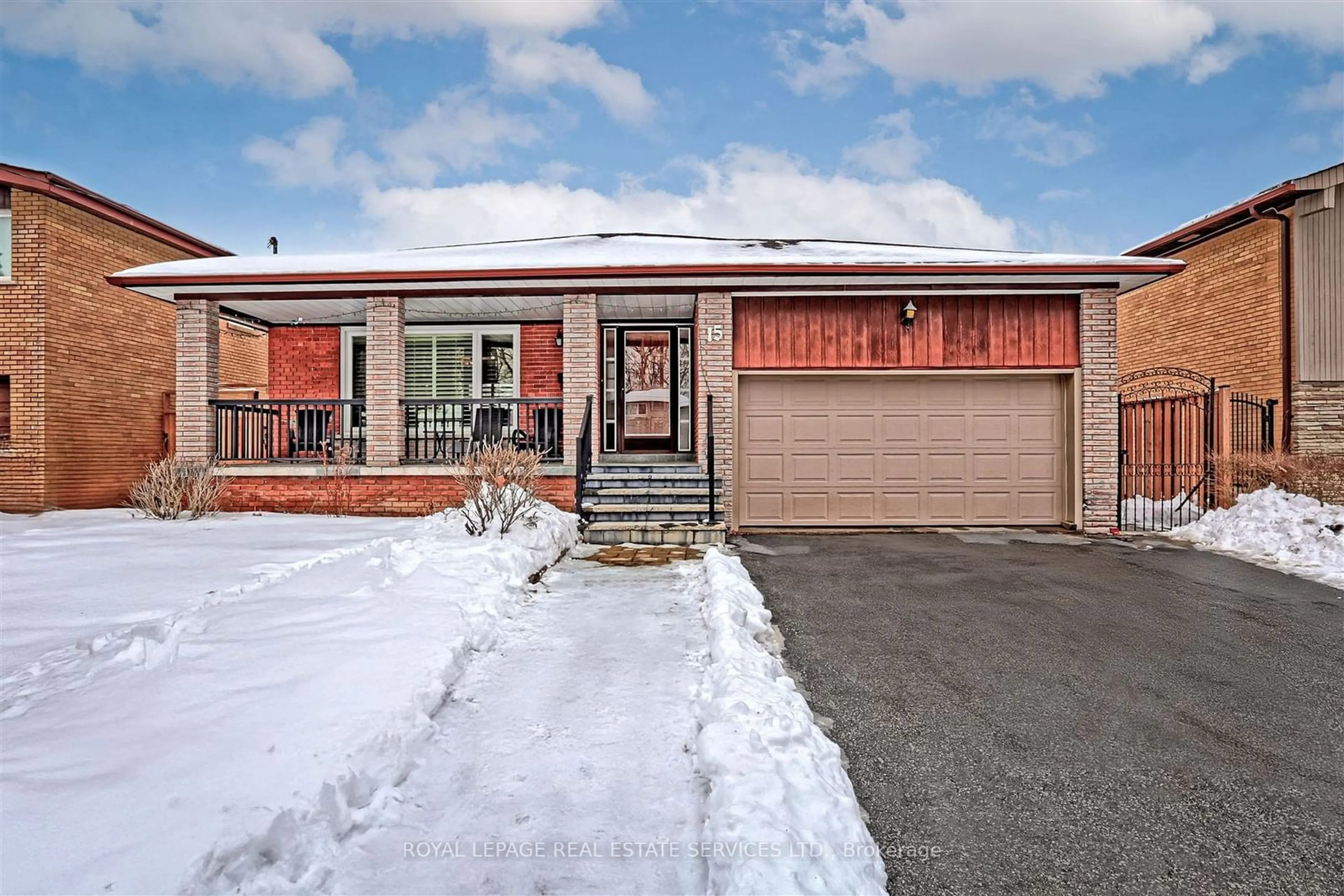 Home with brick exterior material, street for 15 Fulwell Cres, Toronto Ontario M3J 1Y4