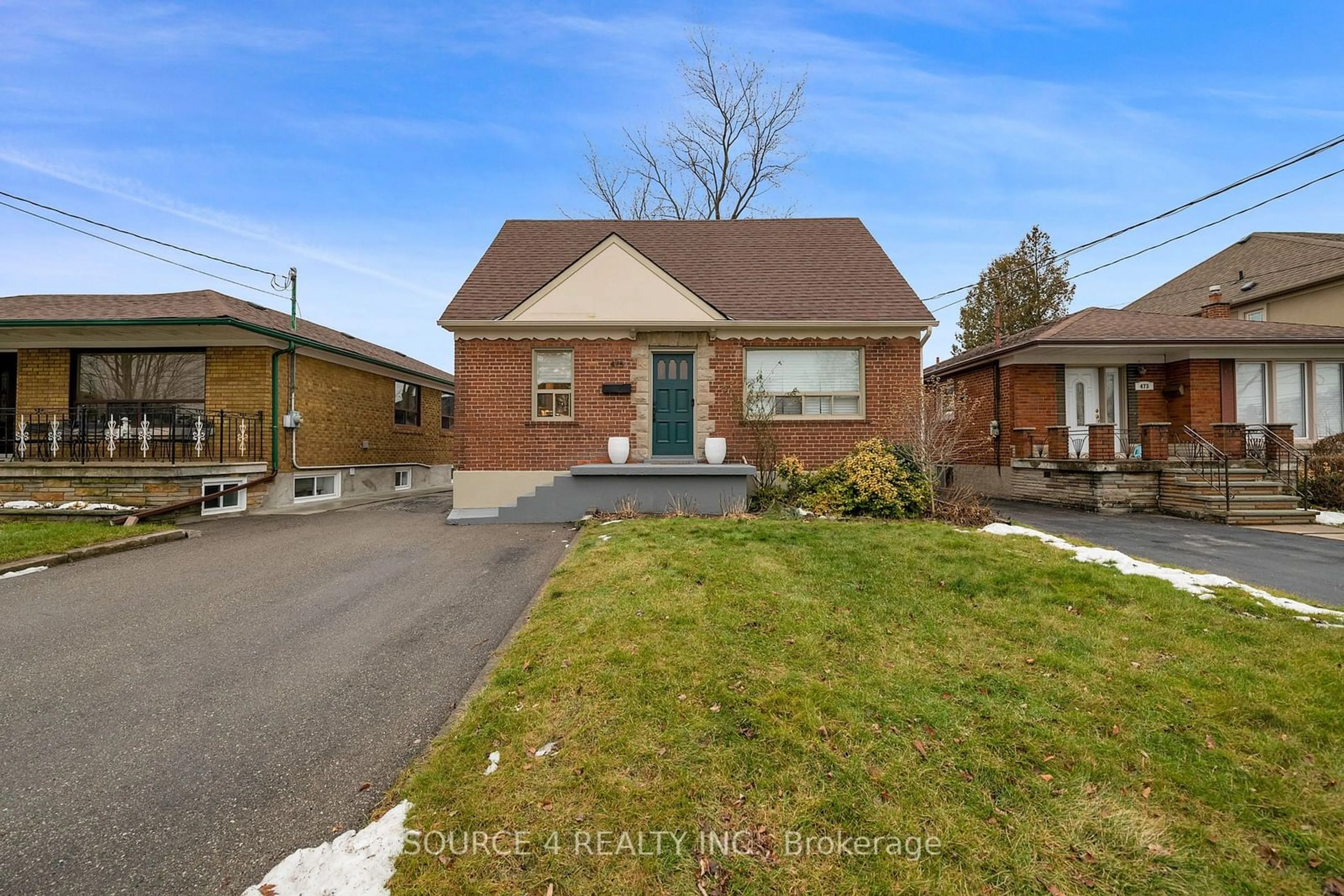 Home with brick exterior material, street for 475 Maple Leaf Dr, Toronto Ontario M6L 1R1