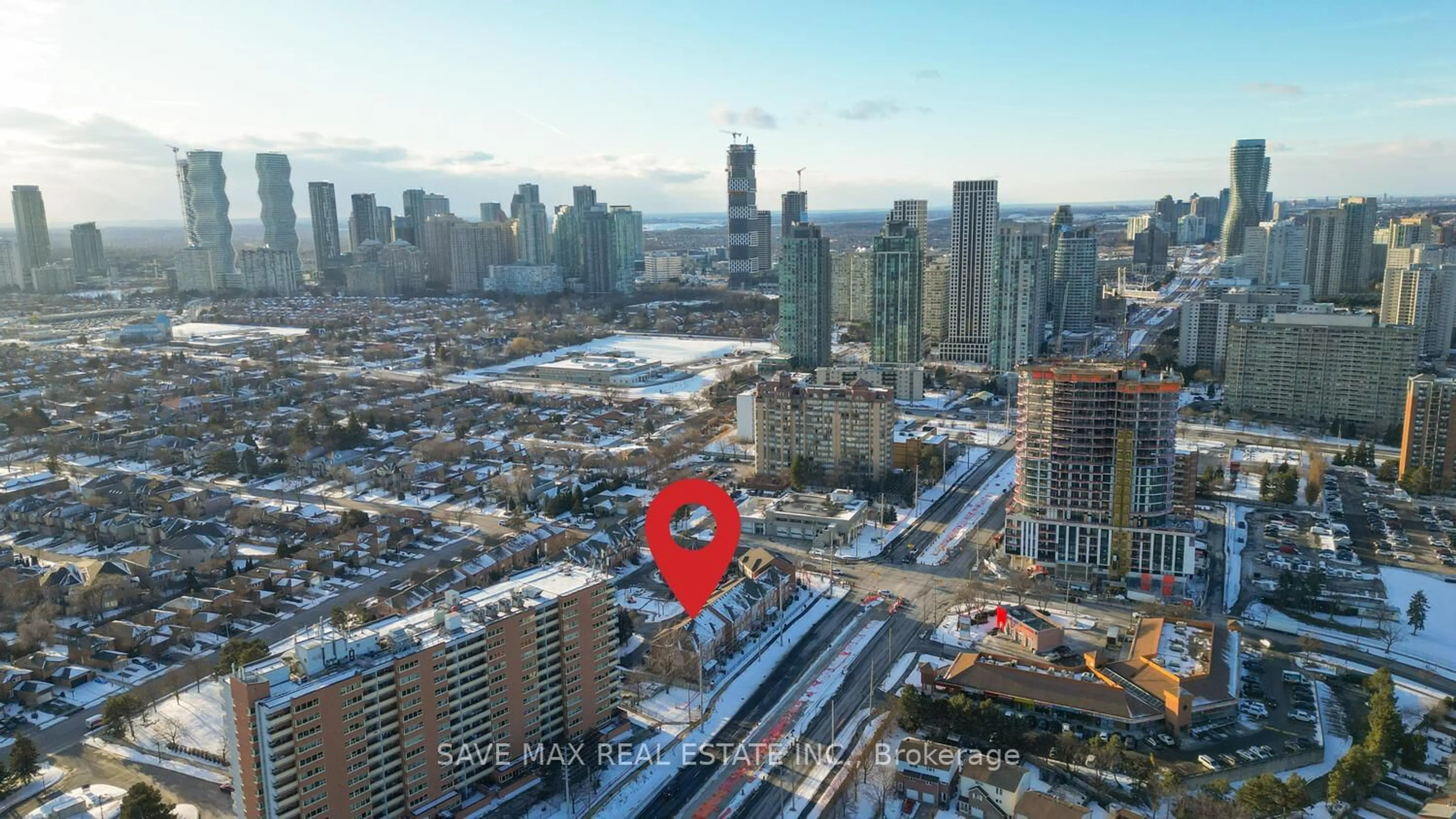 Picture of a map for 38 Fairview Rd #16, Mississauga Ontario L5B 4J8