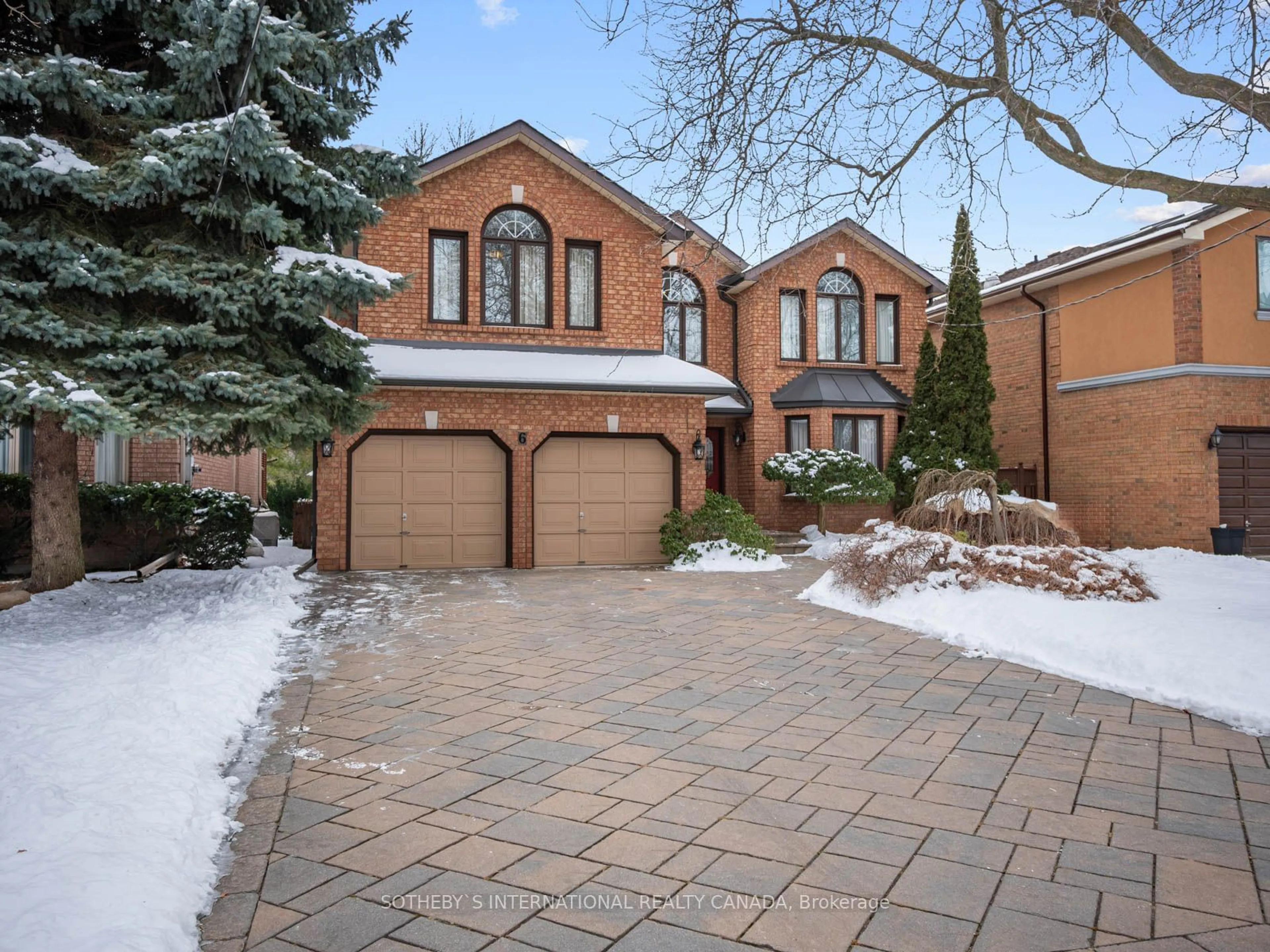 Home with brick exterior material, street for 6 Northglen Ave, Toronto Ontario M9B 4R4