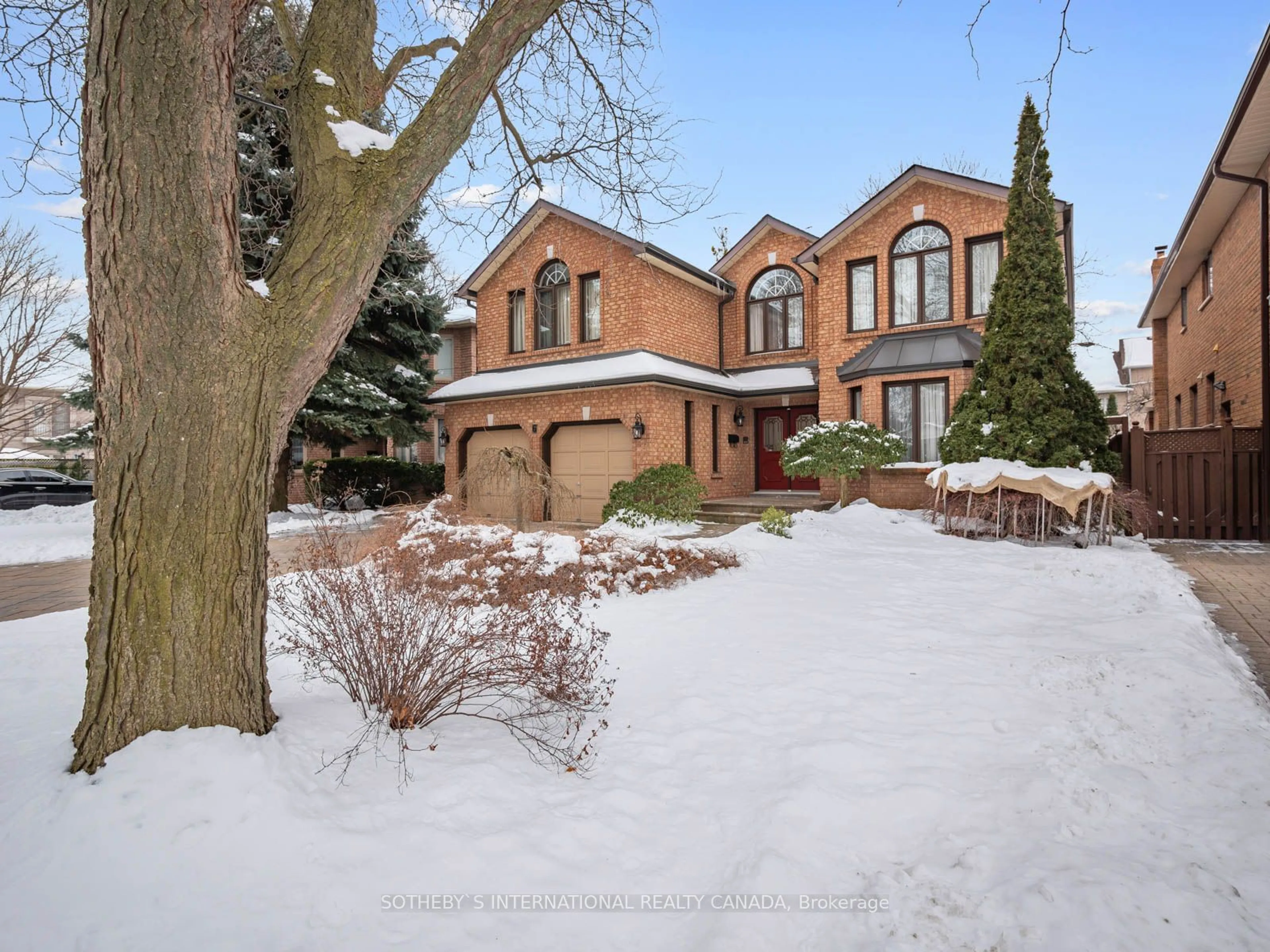 Home with brick exterior material, street for 6 Northglen Ave, Toronto Ontario M9B 4R4