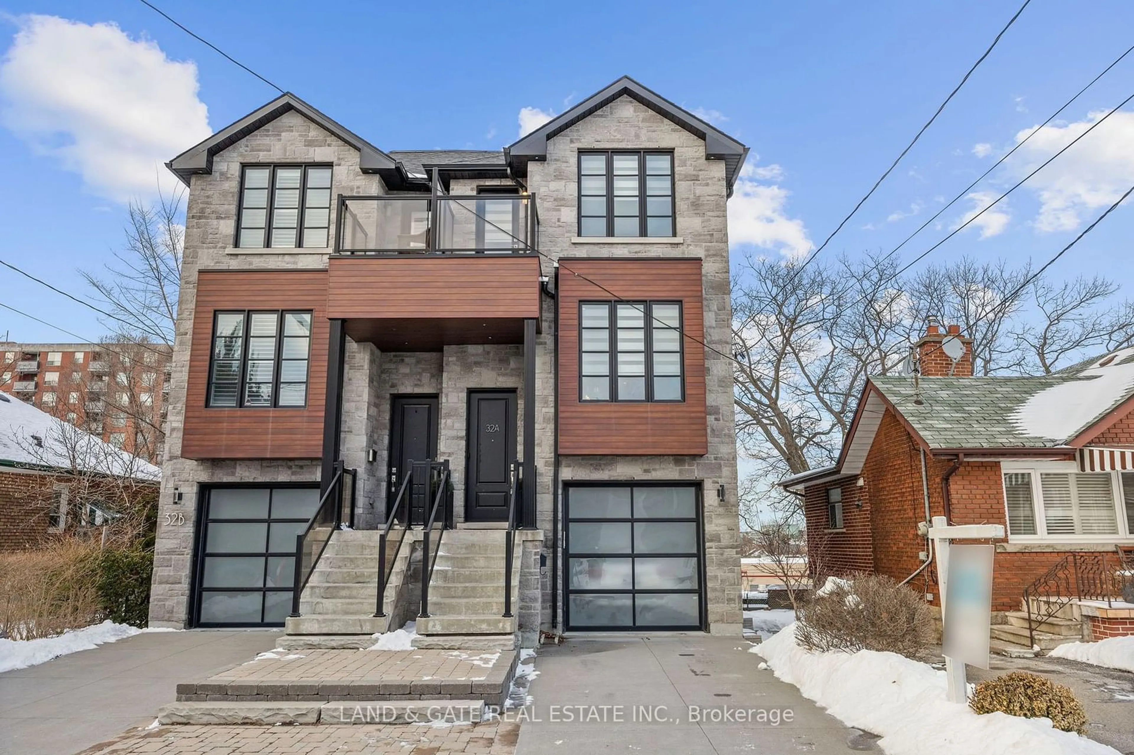 Home with brick exterior material, street for 32A Venn Cres, Toronto Ontario M6M 1S4