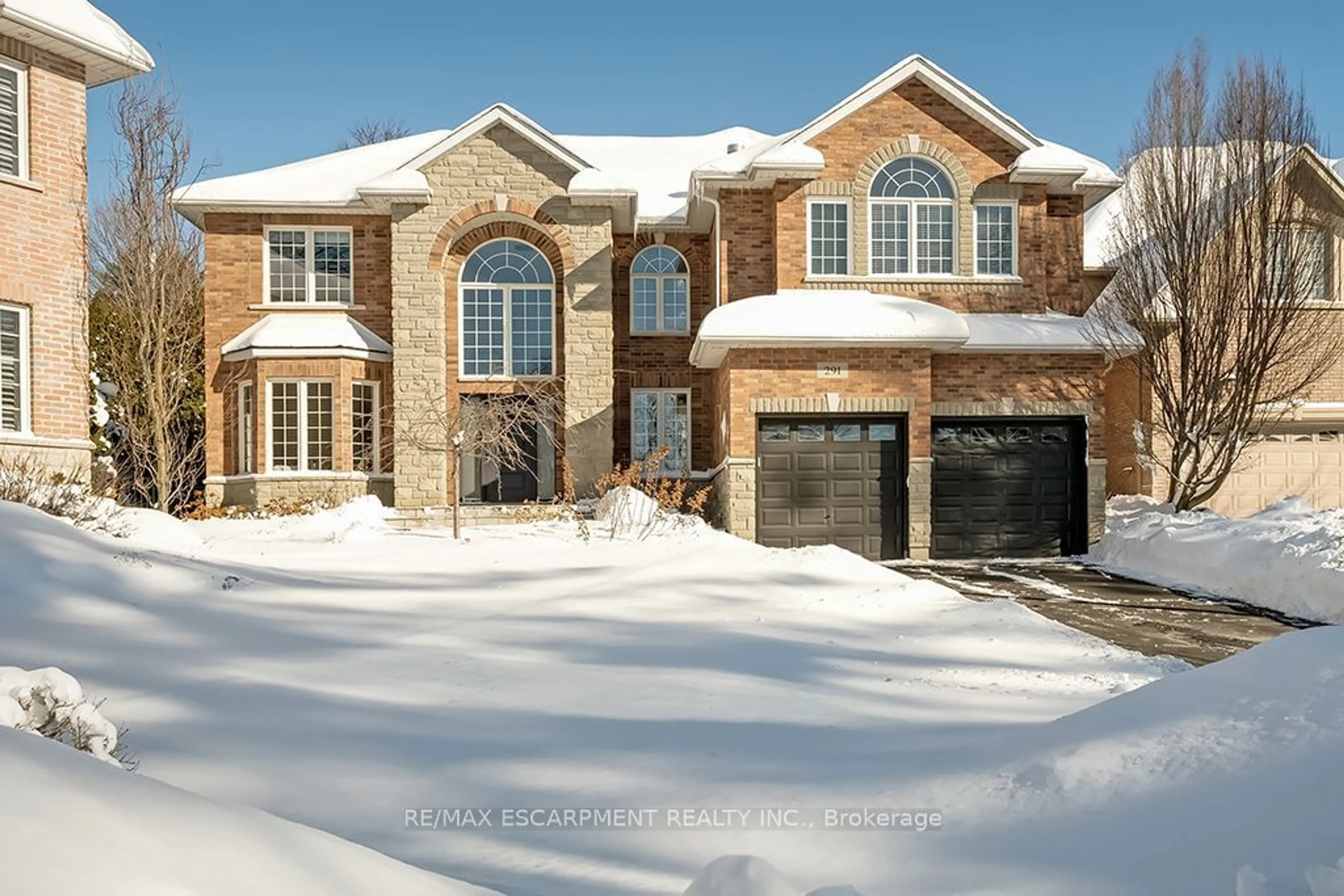 Home with brick exterior material, street for 291 Glen Afton Dr, Burlington Ontario L7L 1G8