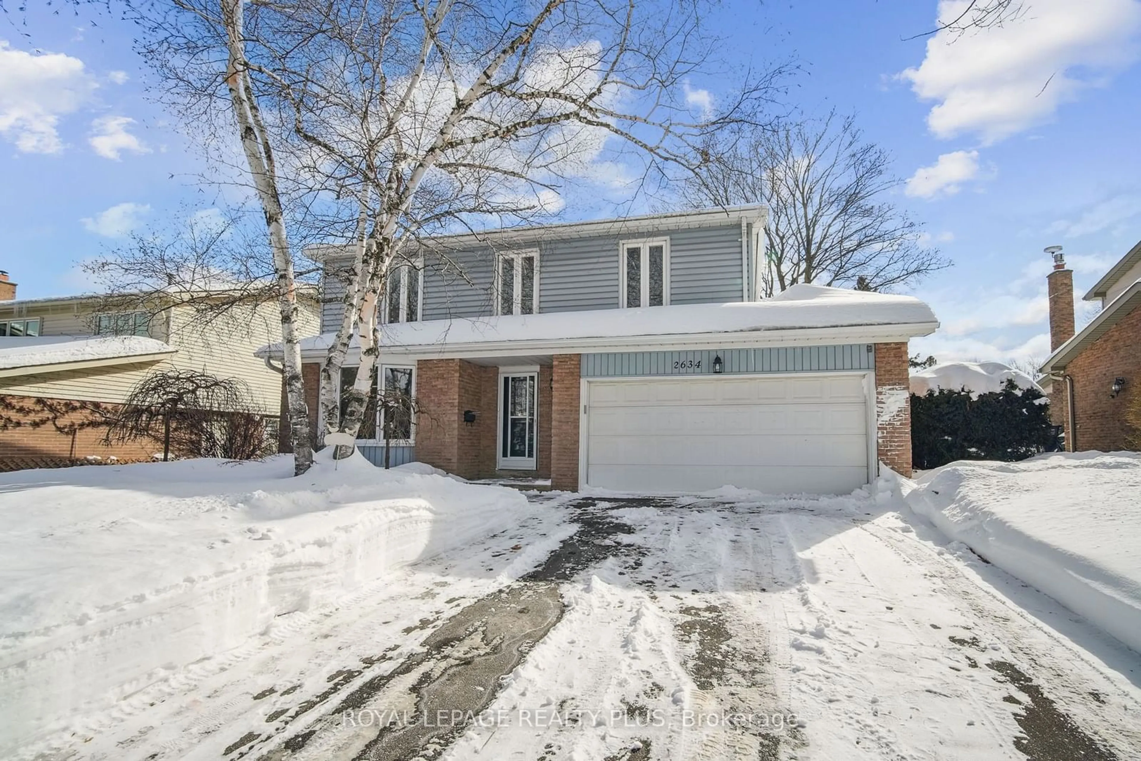 Home with brick exterior material, street for 2634 Oak Row Cres, Mississauga Ontario L5L 1P6