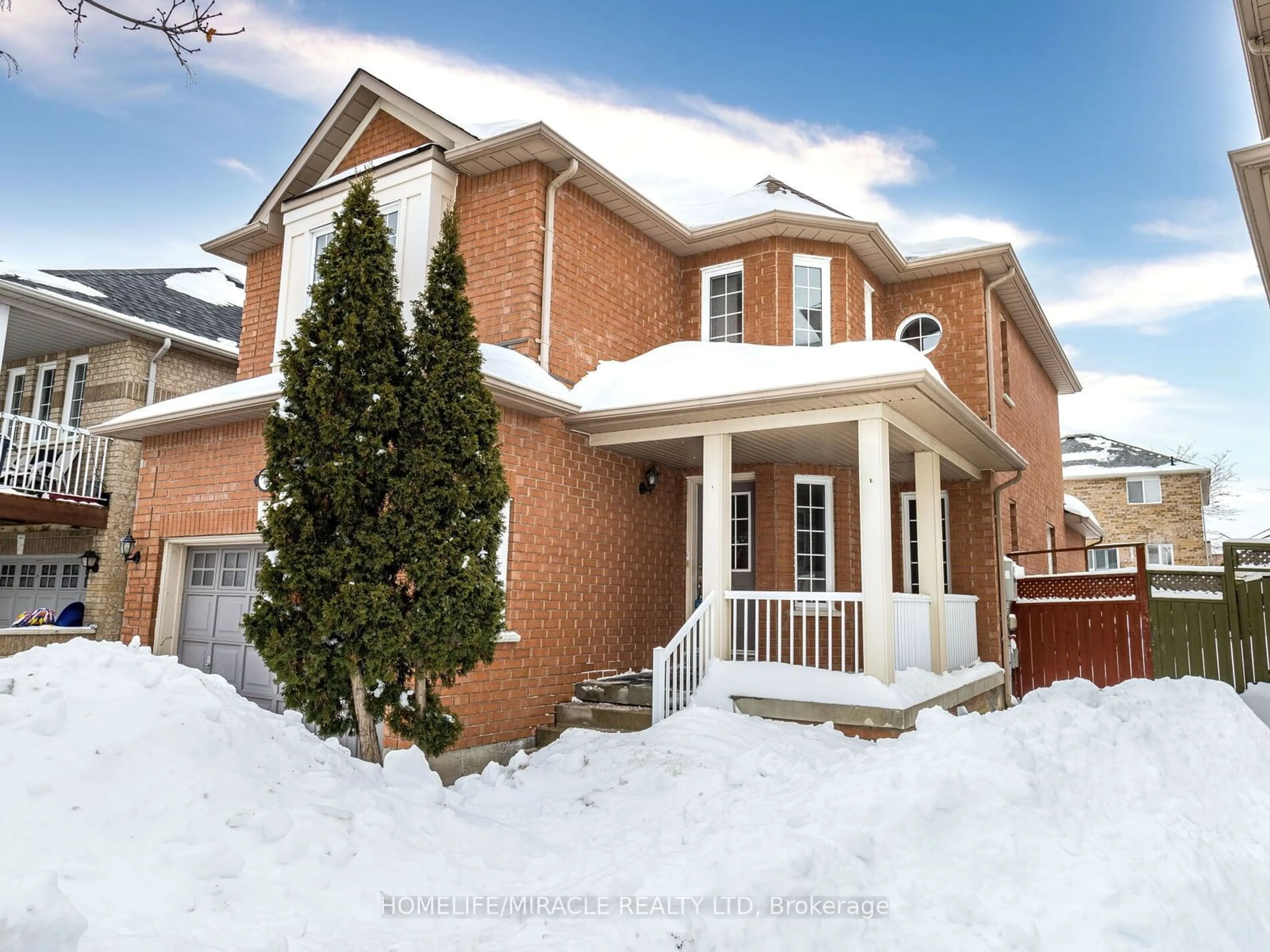 Home with brick exterior material, street for 76 Fallstar Cres, Brampton Ontario L7A 2J7