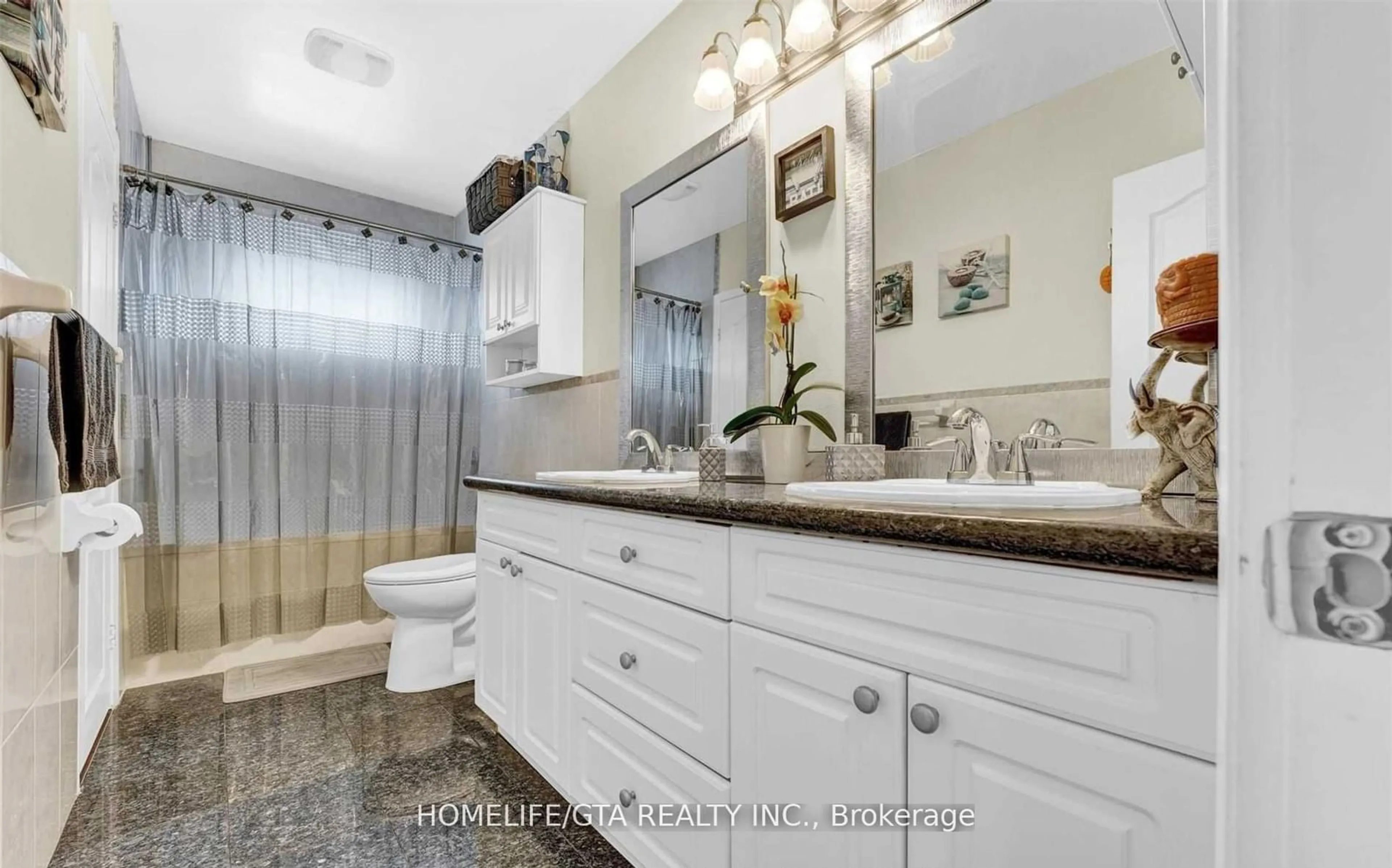 Standard bathroom, ceramic/tile floor for 60 Samba Dr, Toronto Ontario M9M 2N1