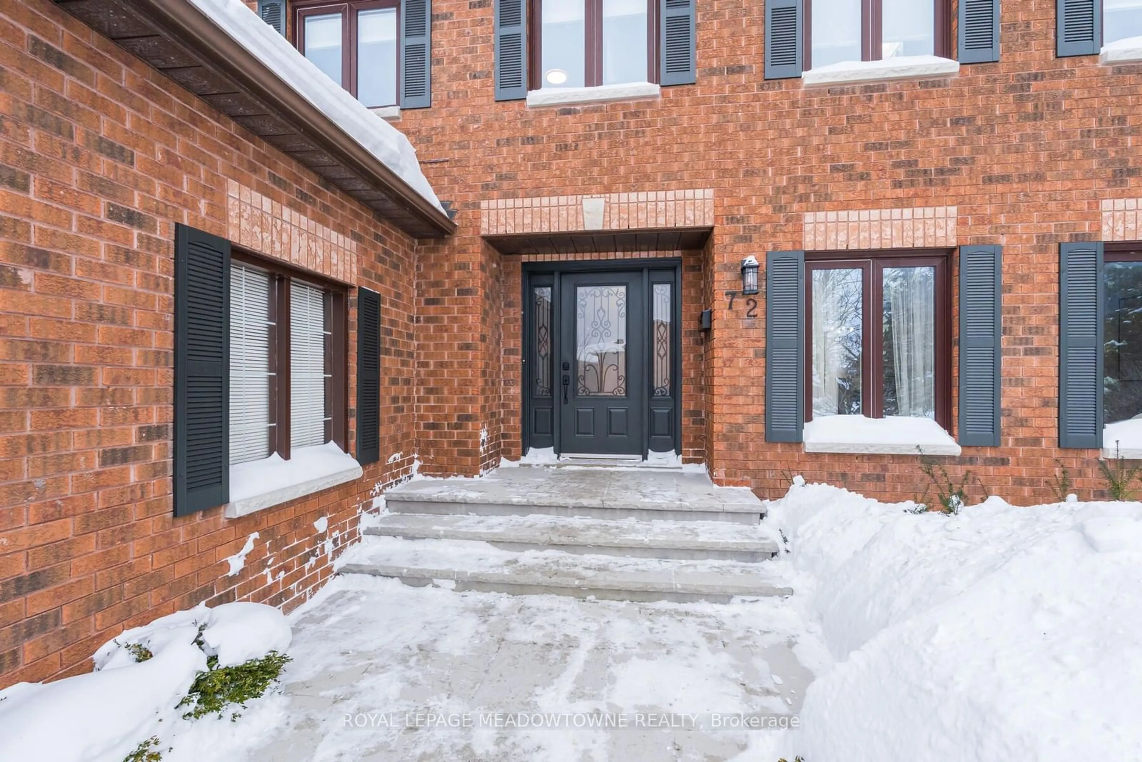 Home with brick exterior material, street for 72 Craig Cres, Halton Hills Ontario L7G 5K3