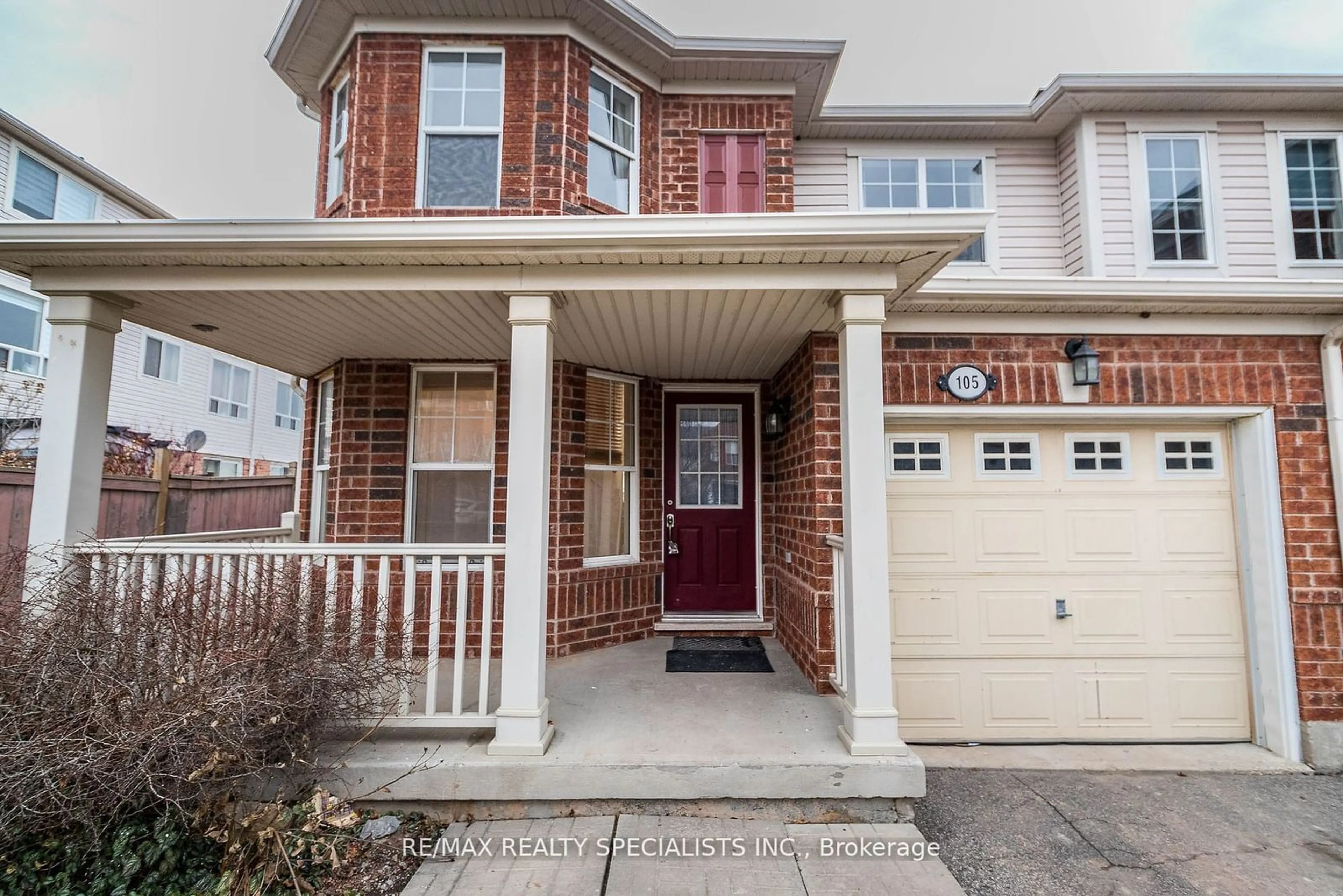 Home with brick exterior material, street for 105 DECKER HOLLOW Circ, Brampton Ontario L6X 0L5