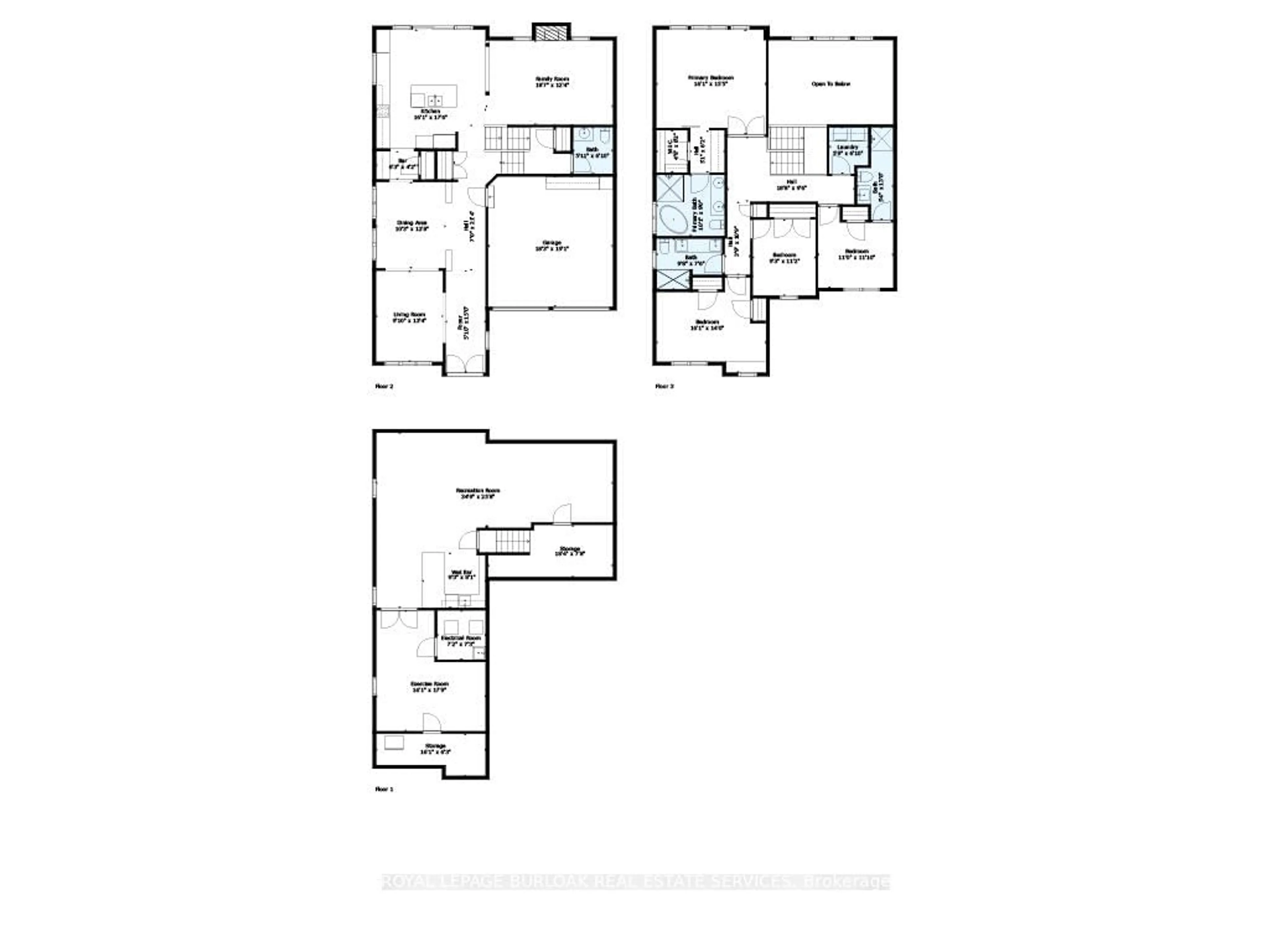 Floor plan for 4270 Carrick St, Burlington Ontario L7M 0N3