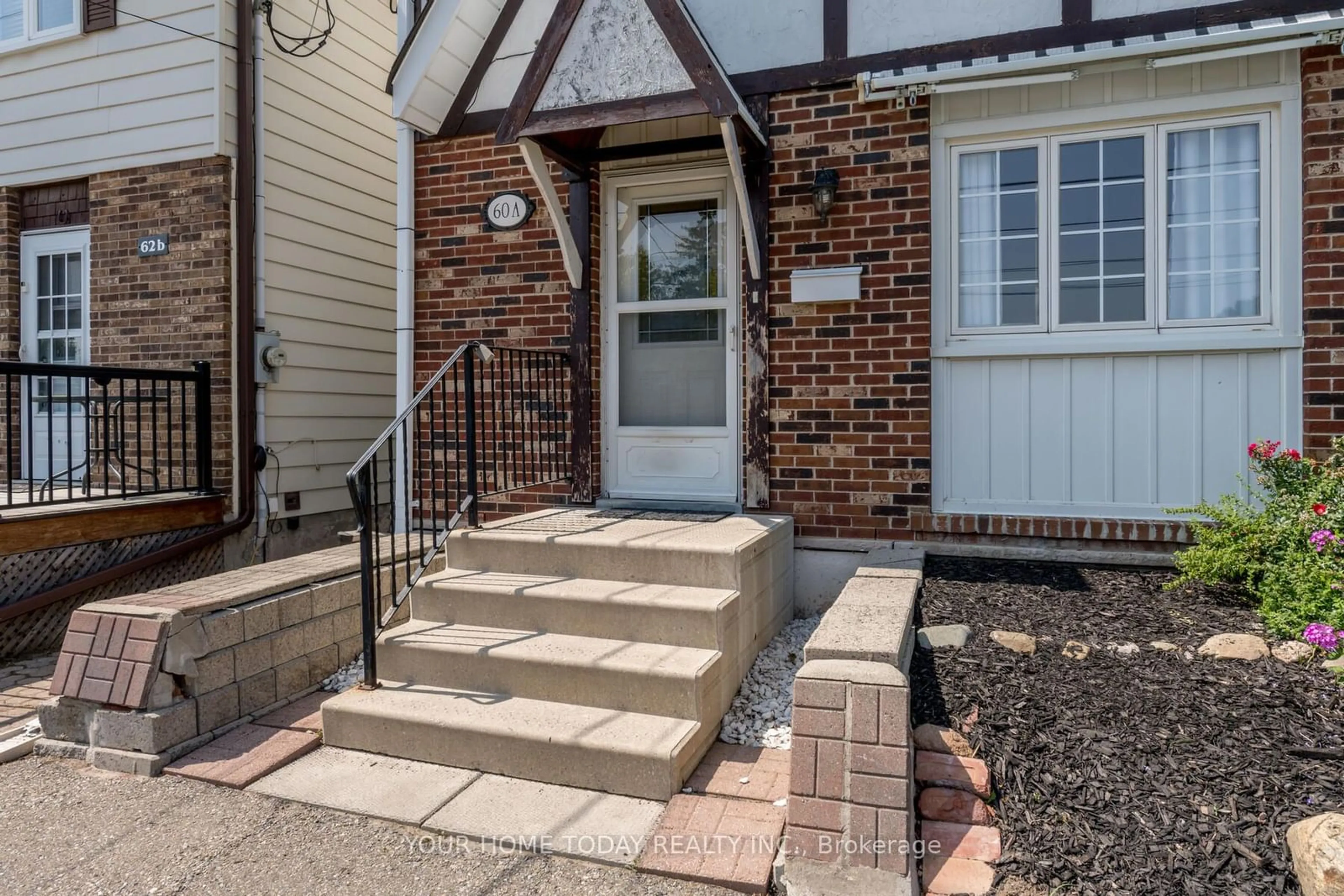 Home with brick exterior material, street for 60A Maple Ave, Halton Hills Ontario L7G 1X7