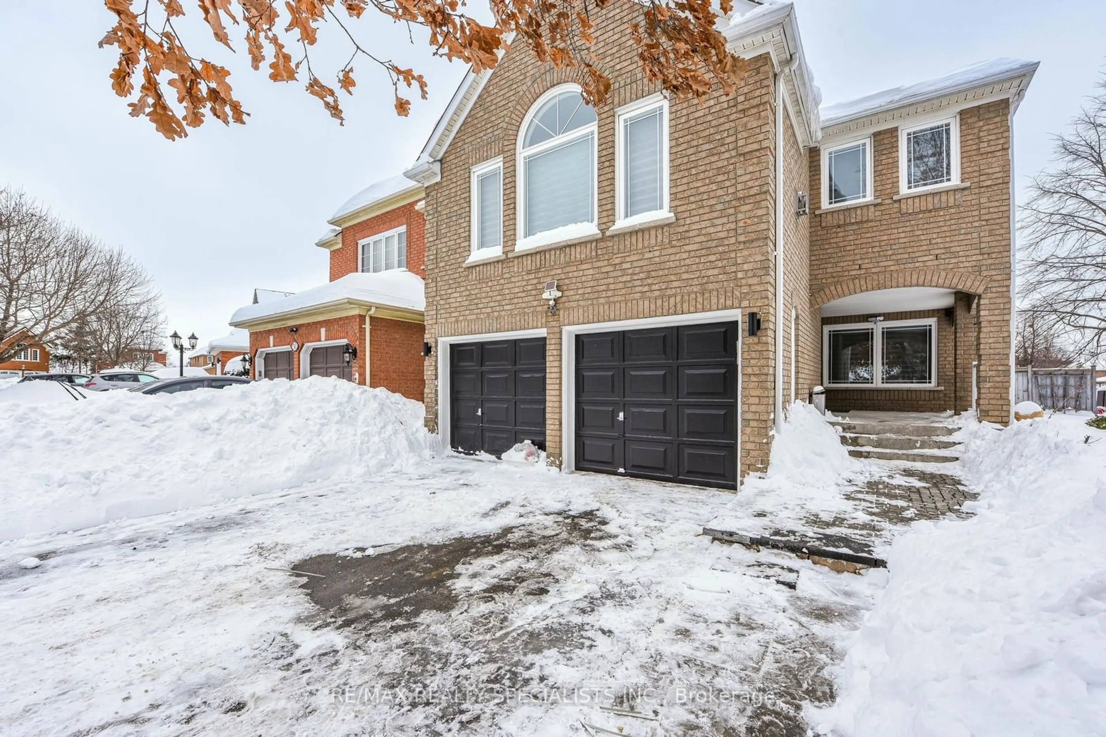 Home with brick exterior material, street for 92 Softneedle Ave, Brampton Ontario L6R 1L2