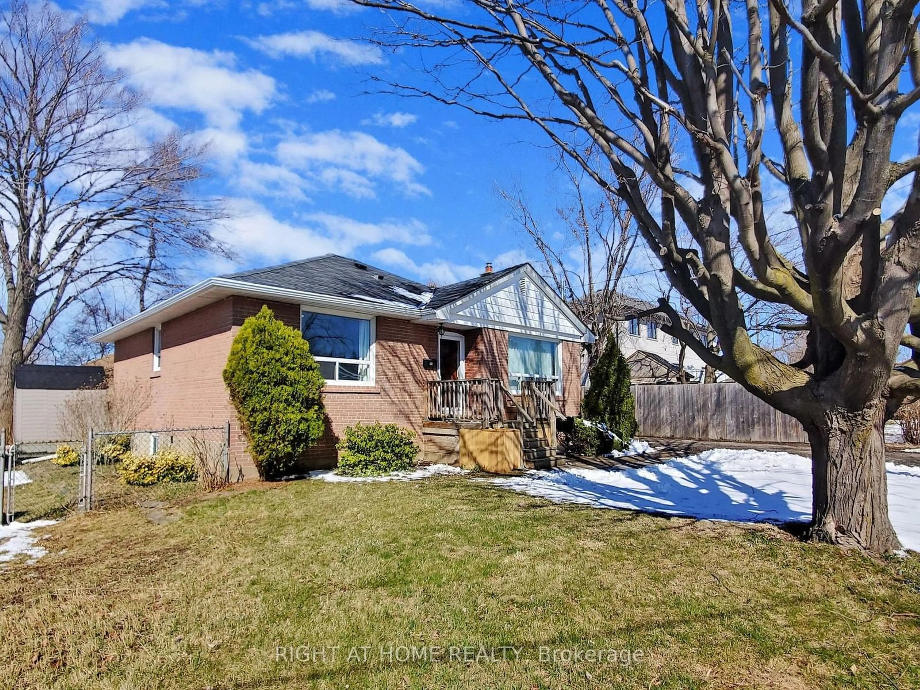 Home with brick exterior material, street for 22 Chappel Hill Rd, Toronto Ontario M3M 1M2