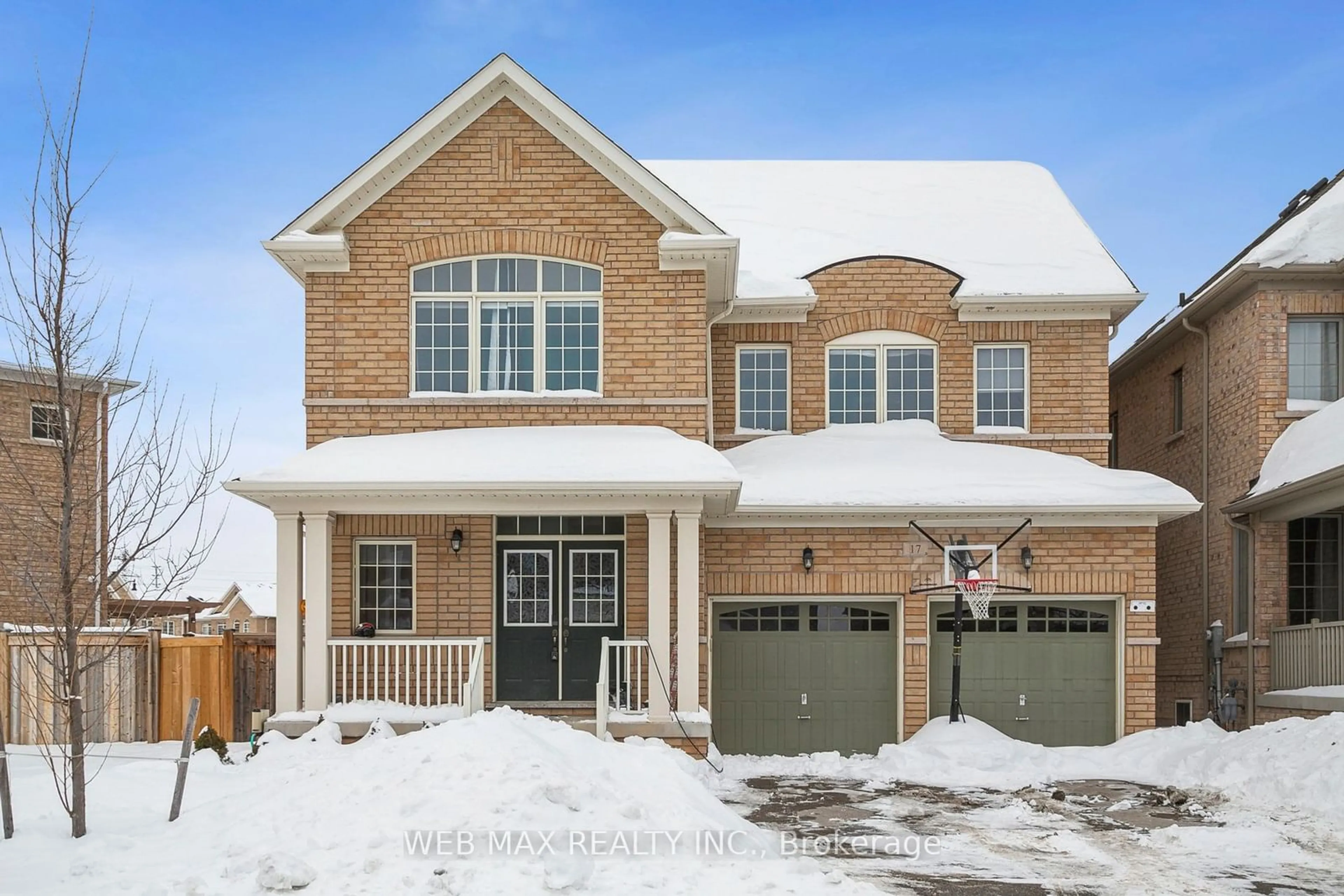 Home with brick exterior material, street for 17 Angelgate Rd, Brampton Ontario L6Y 0X8