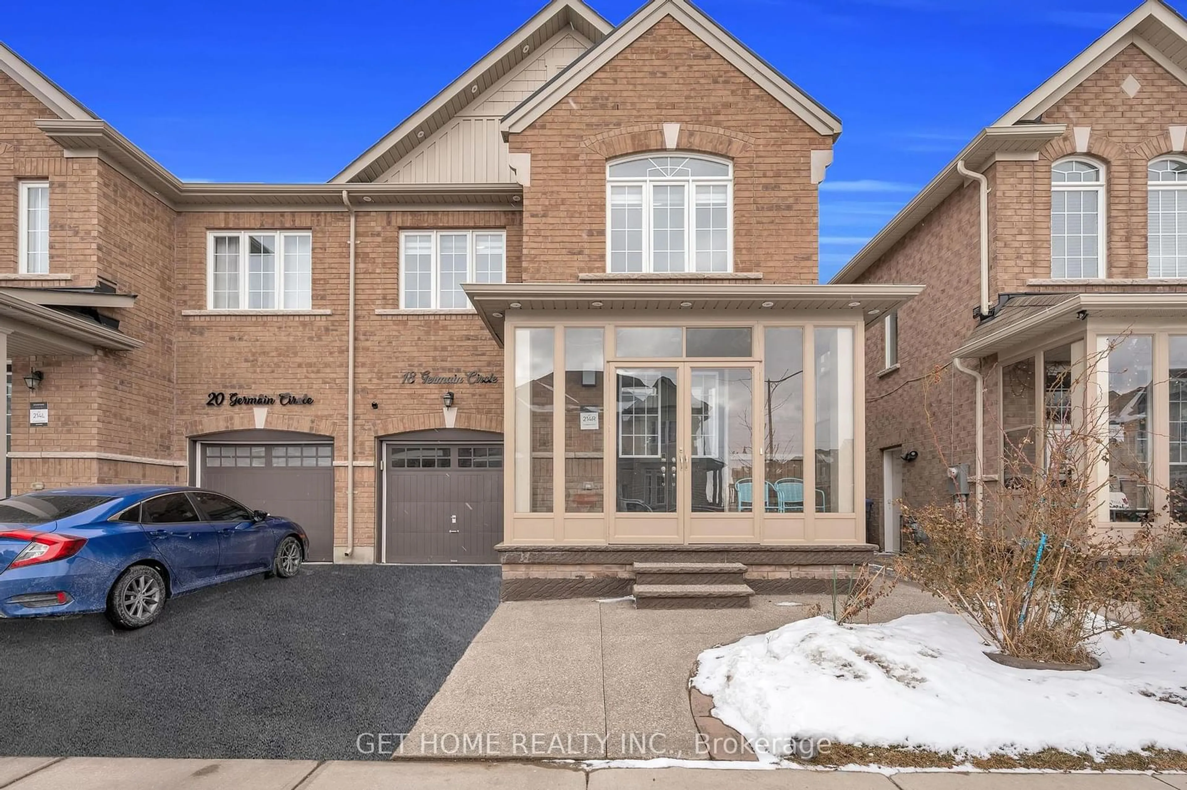 Home with brick exterior material, street for 18 Germain Circ, Brampton Ontario L6X 5K4