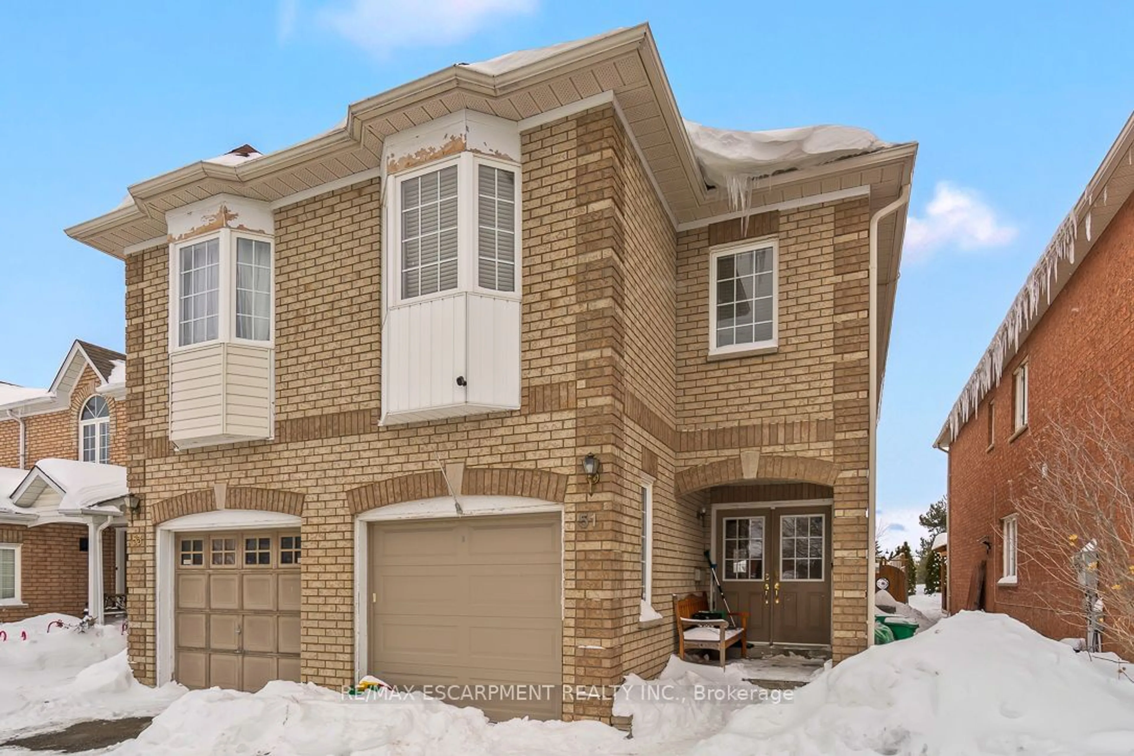 Home with brick exterior material, street for 51 Olde Town Rd, Brampton Ontario L6X 4T8