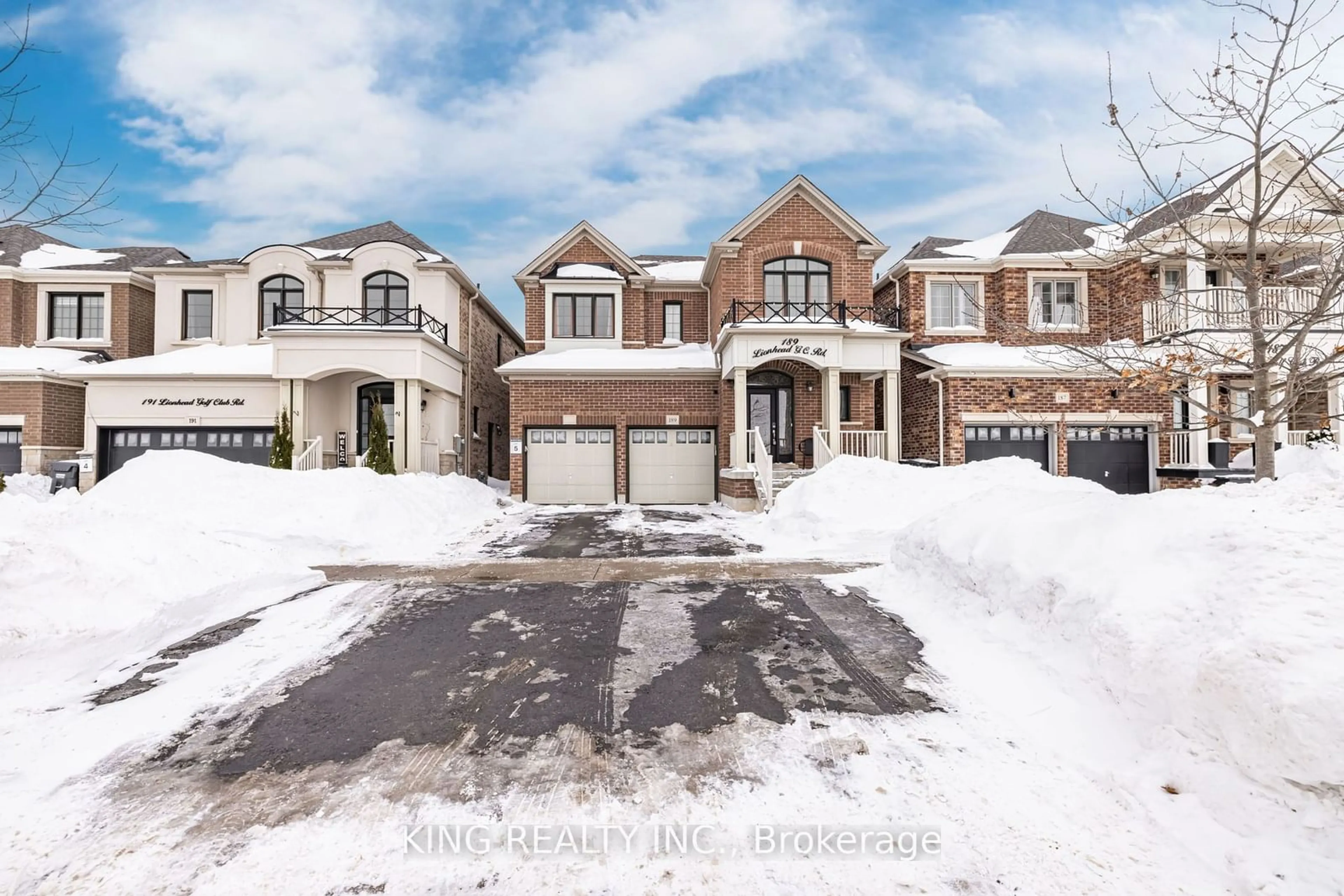 Home with brick exterior material, street for 189 LIONHEAD GOLF CLUB Rd, Brampton Ontario L6Y 6C1