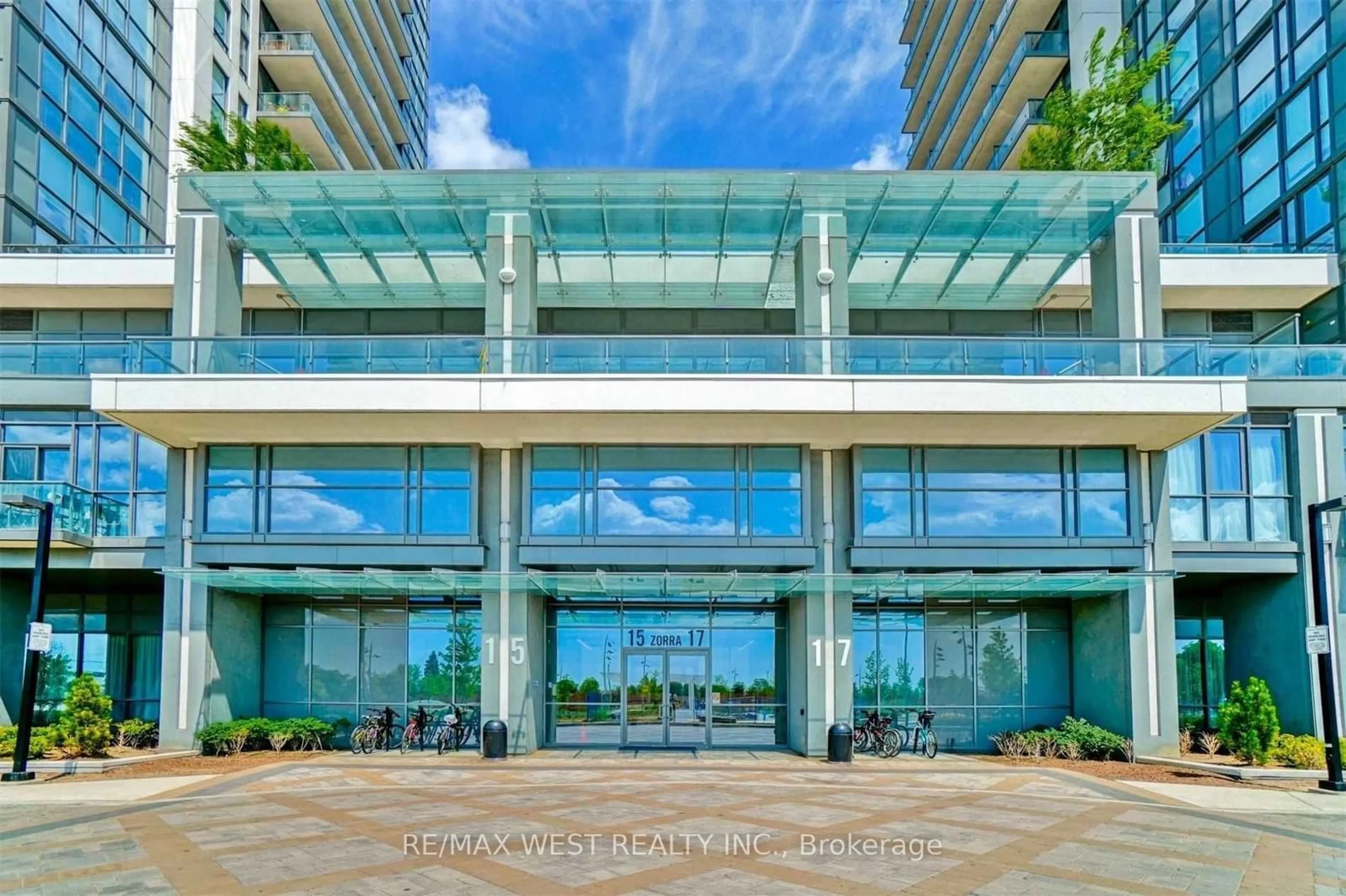 Indoor foyer for 17 Zorra St #905, Toronto Ontario M8Z 0C8