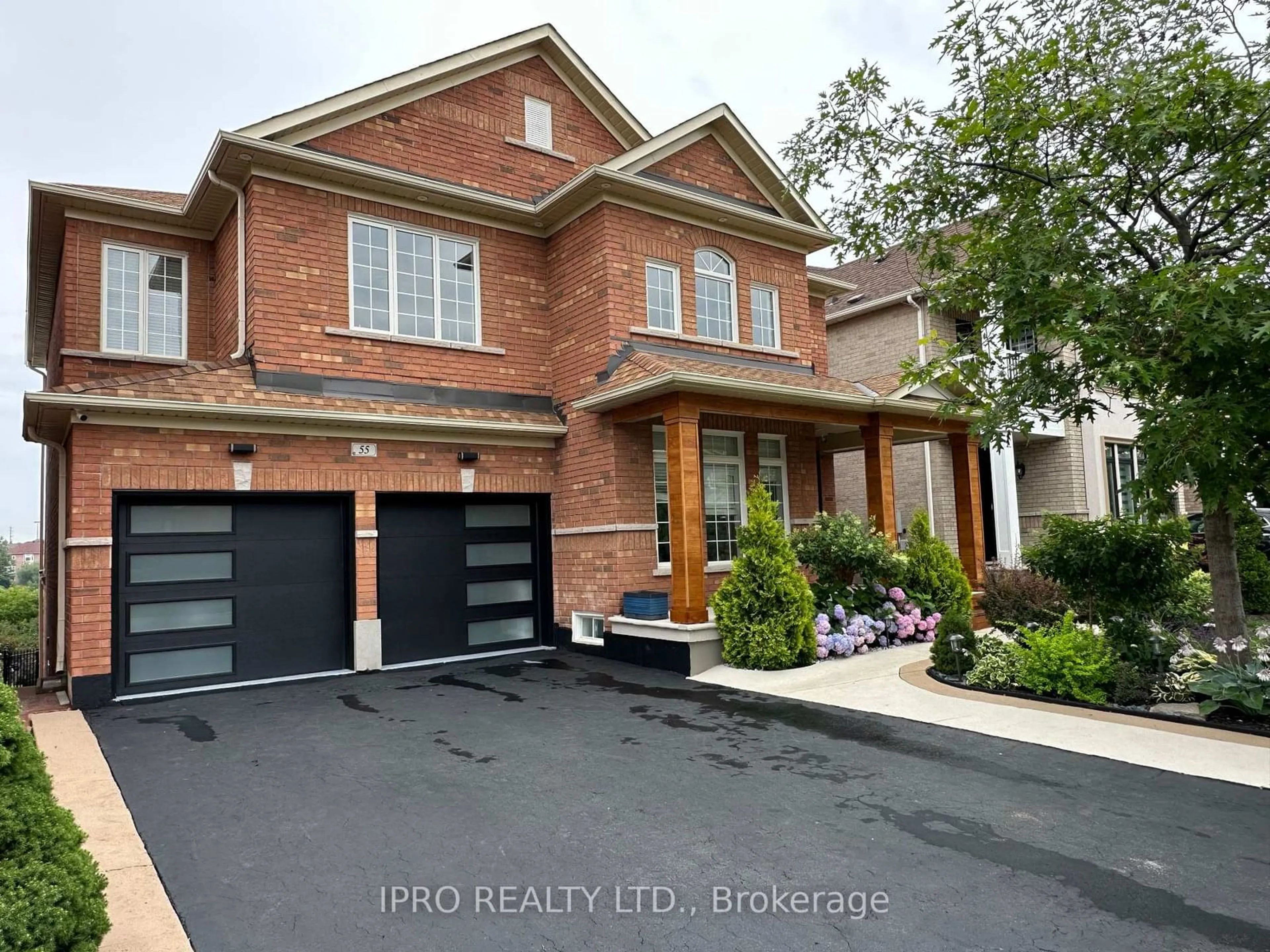 Home with brick exterior material, street for 55 Stoneylake Ave, Brampton Ontario L6V 4R2