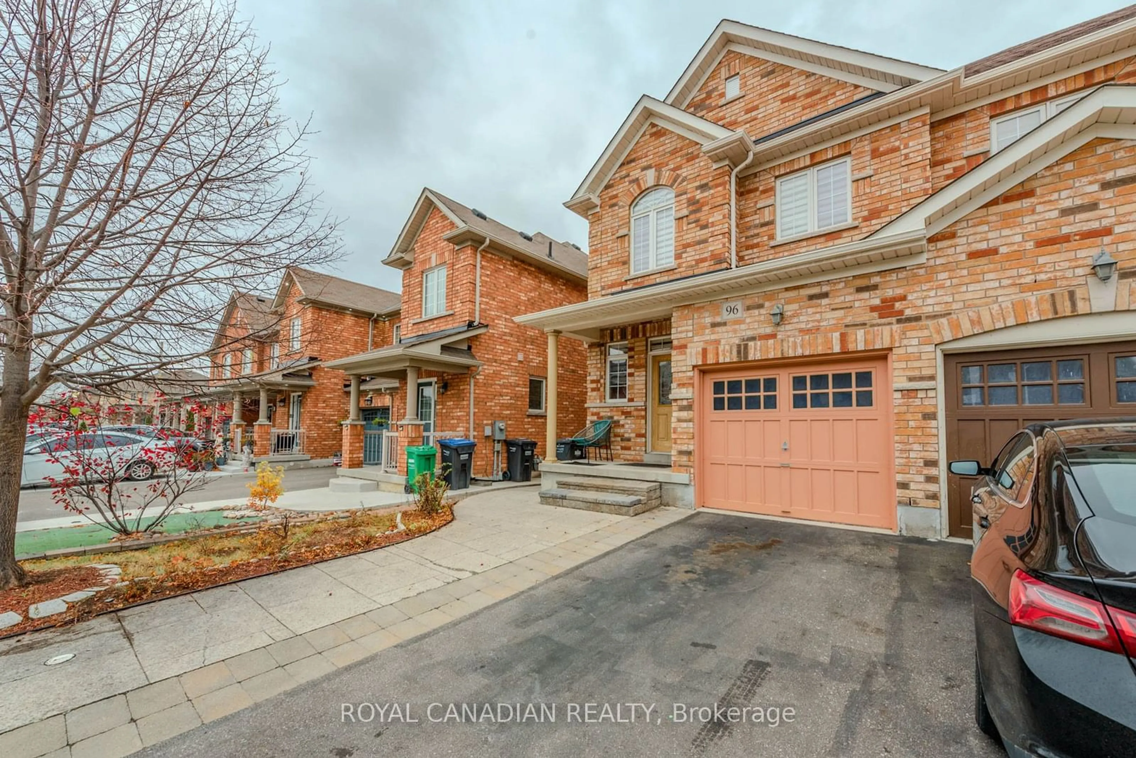 Home with brick exterior material, street for 96 Clearfield Dr, Brampton Ontario L6P 3J4