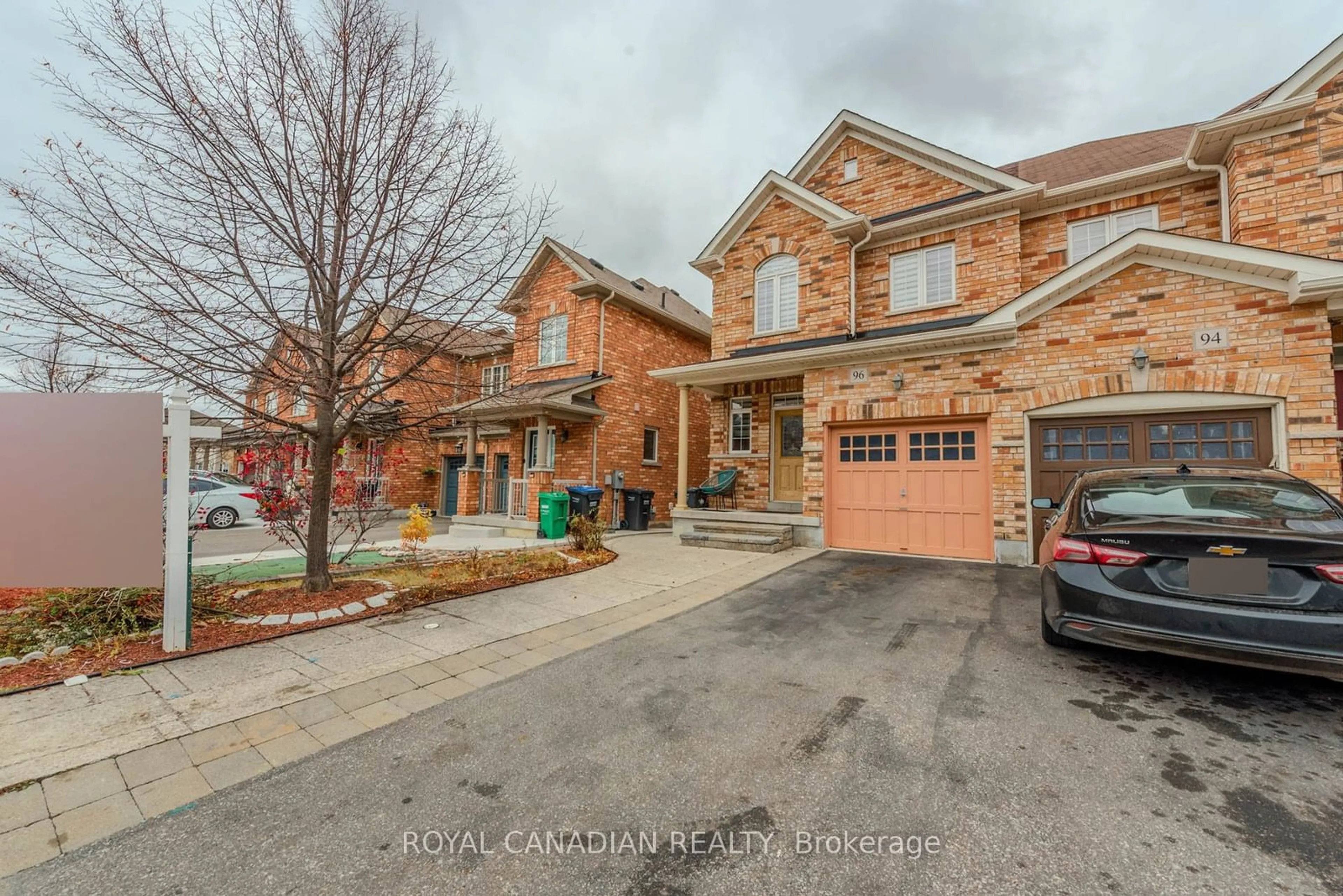 Home with brick exterior material, street for 96 Clearfield Dr, Brampton Ontario L6P 3J4