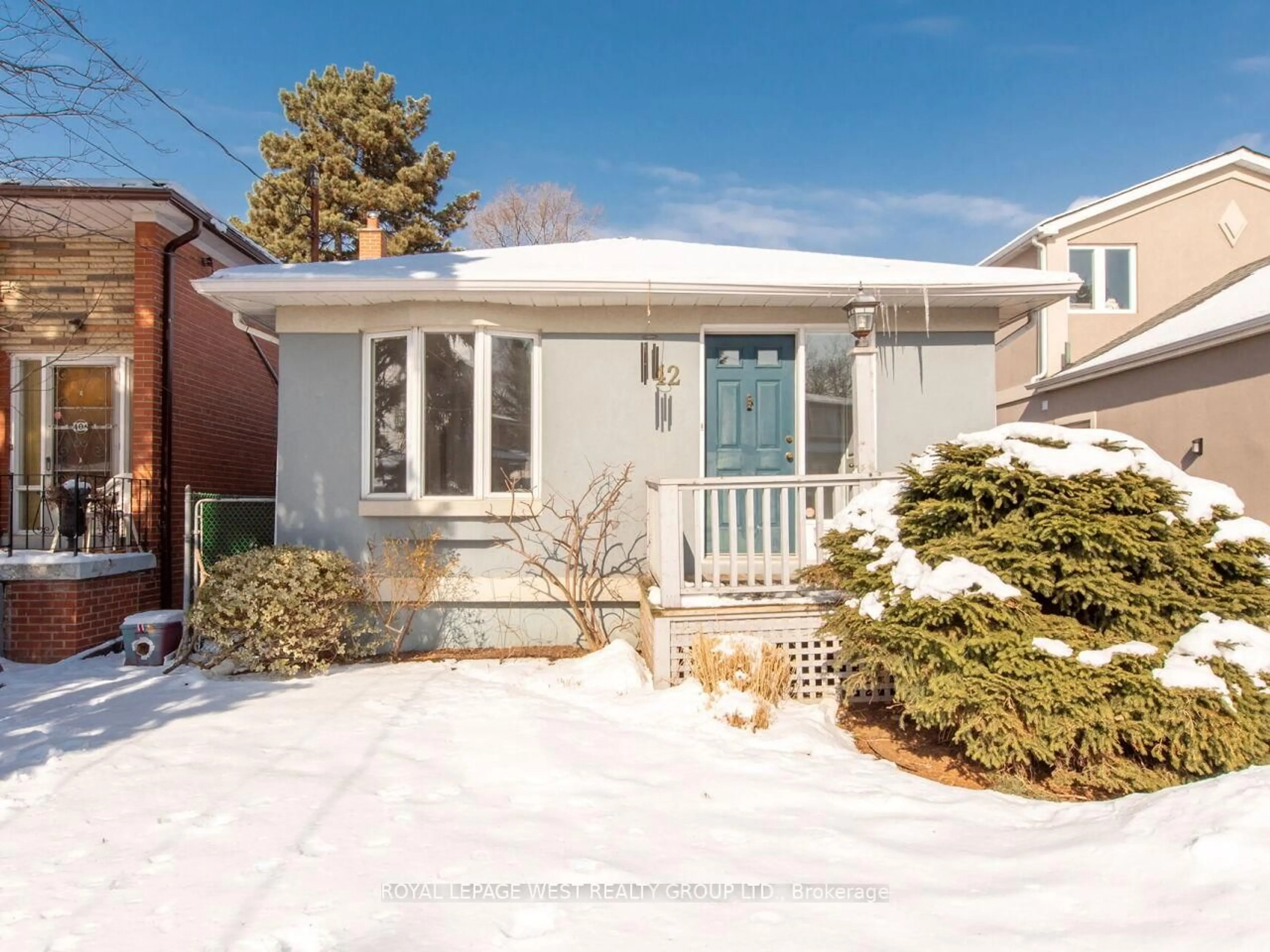 Home with vinyl exterior material, street for 42 Tilden Cres, Toronto Ontario M9P 1V7