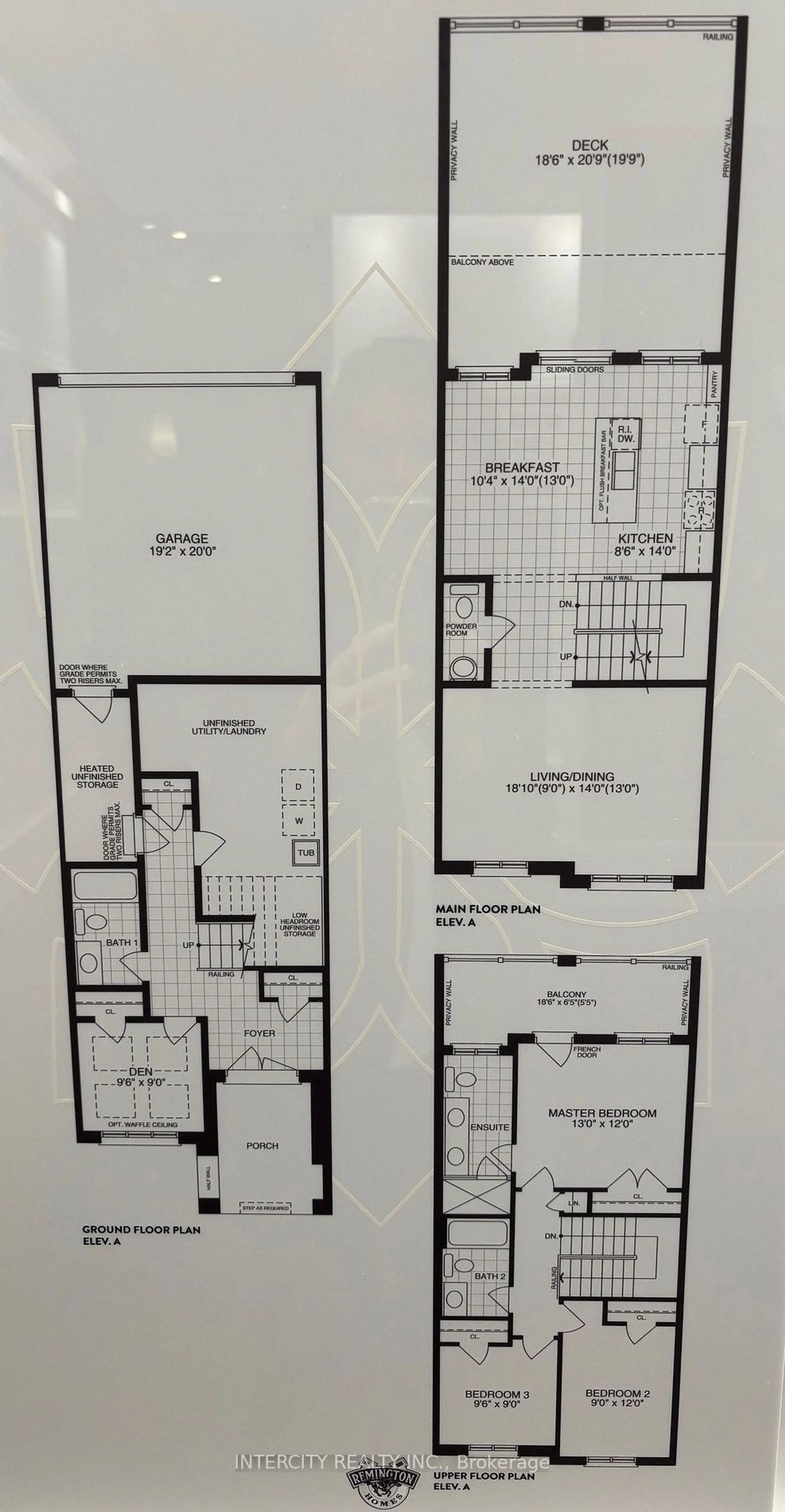 Floor plan for 82 Keyworth Cres, Brampton Ontario L6R 4E9