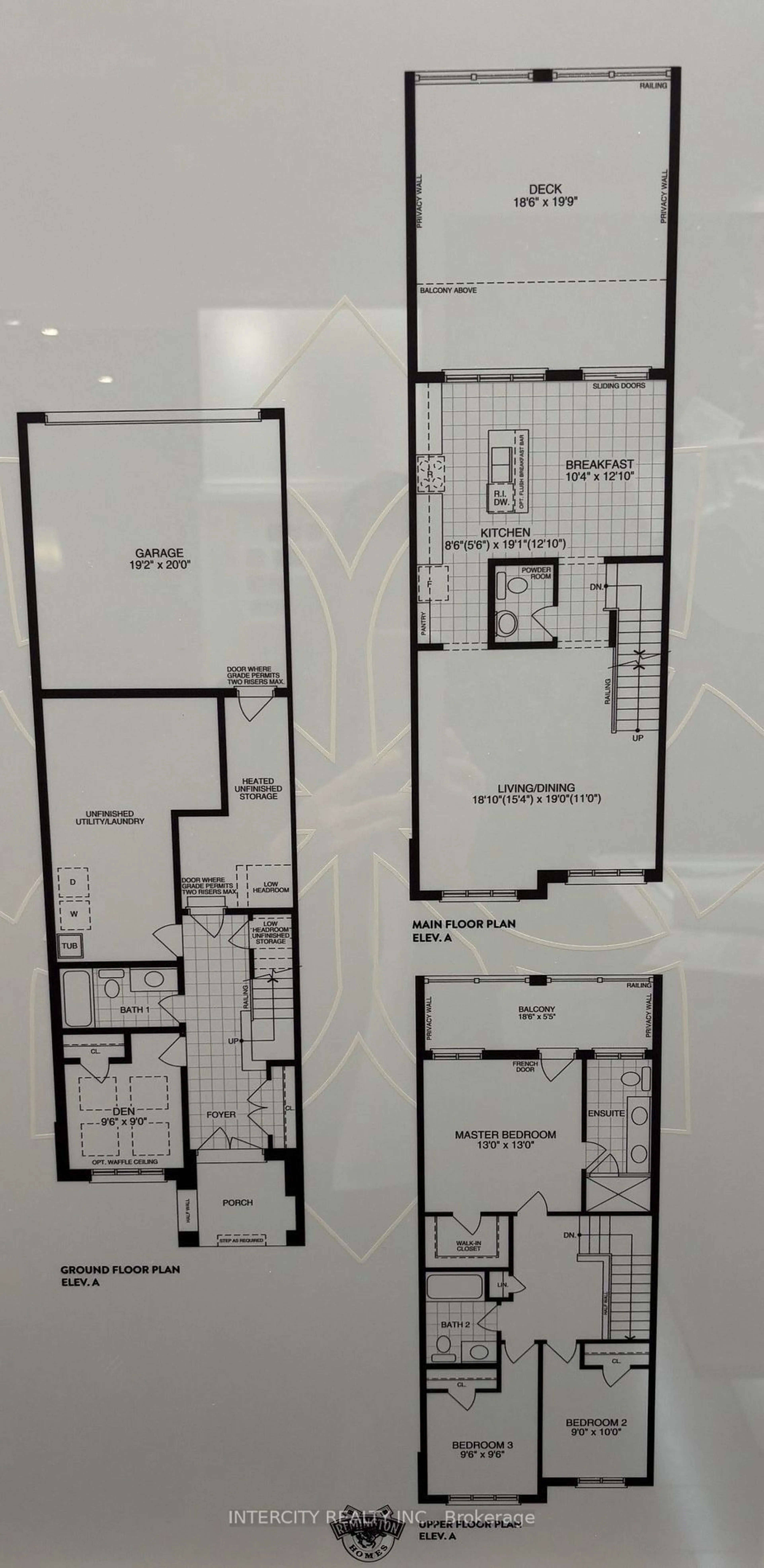 Floor plan for 305 Inspire Blvd, Brampton Ontario L6R 0B6