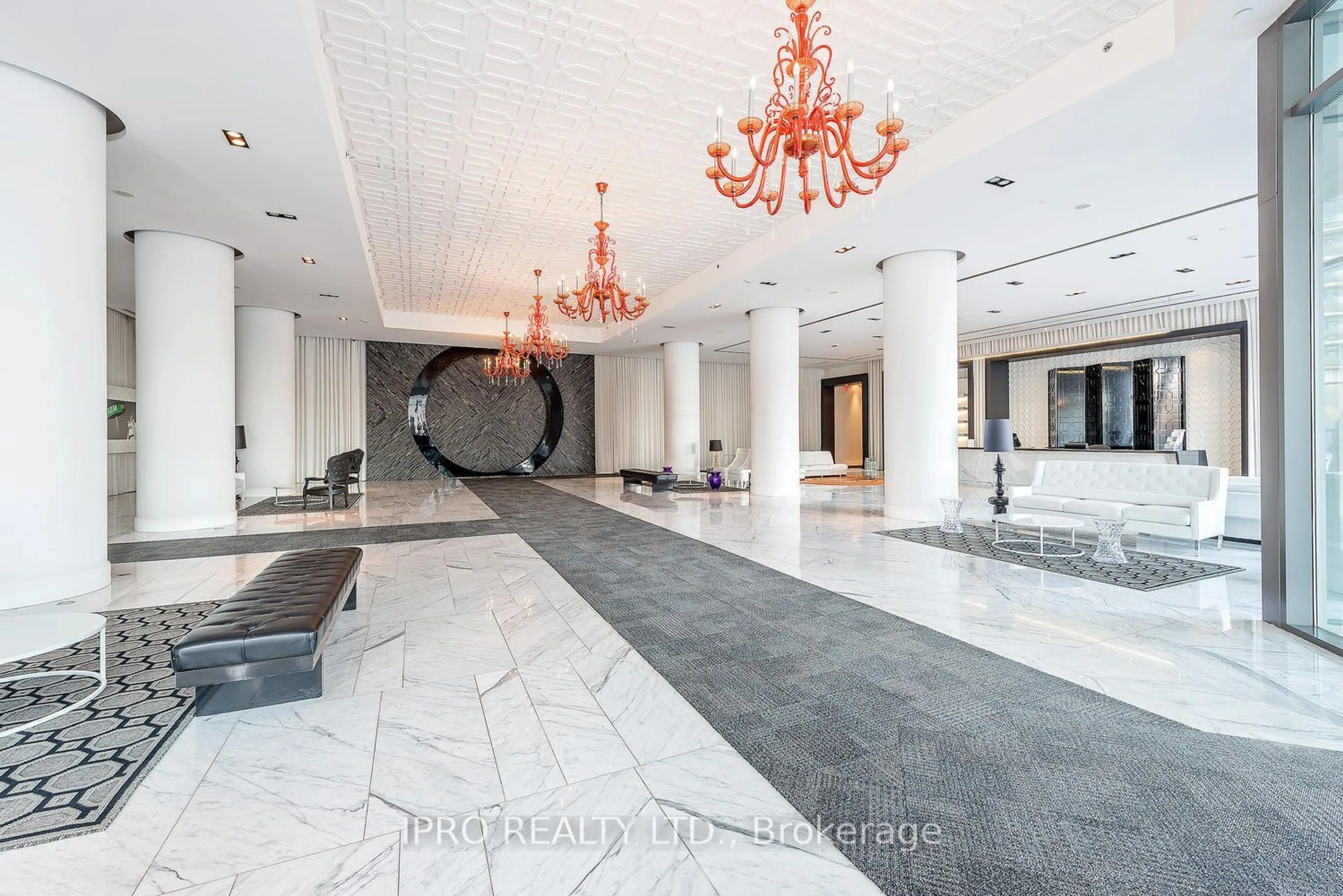 Lobby for 90 Parklawn Rd #705, Toronto Ontario M8Y 0B6