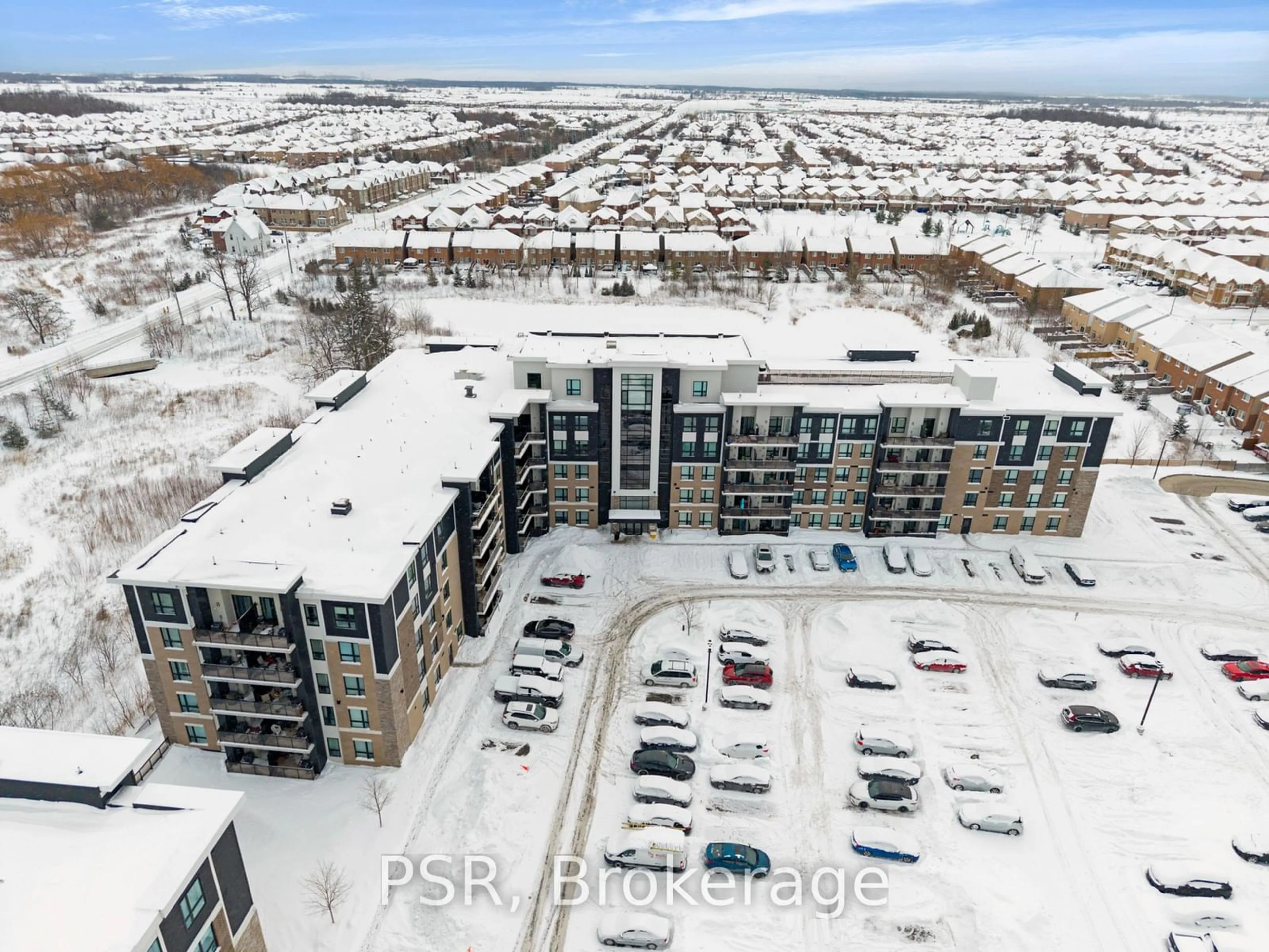 A pic from outside/outdoor area/front of a property/back of a property/a pic from drone, unknown for 640 Sauve St #105, Milton Ontario L9T 9A7