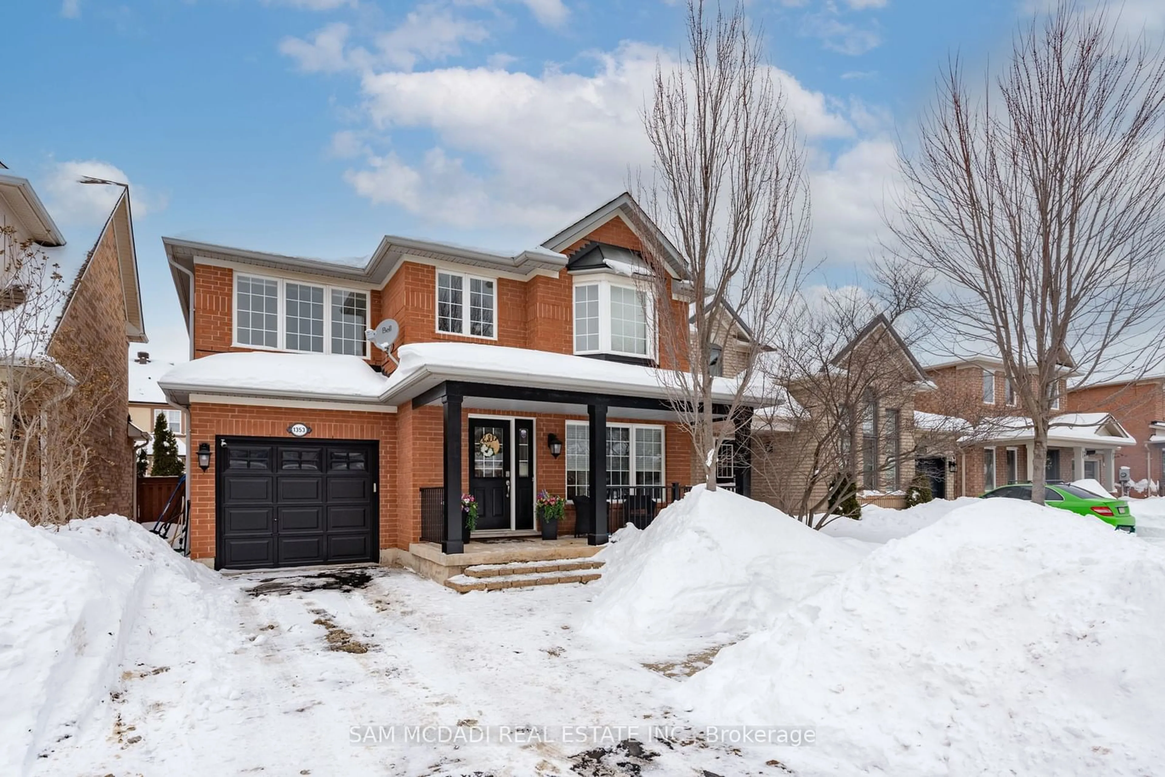 Home with brick exterior material, street for 1353 Ashwood Terr, Oakville Ontario L6M 4A7