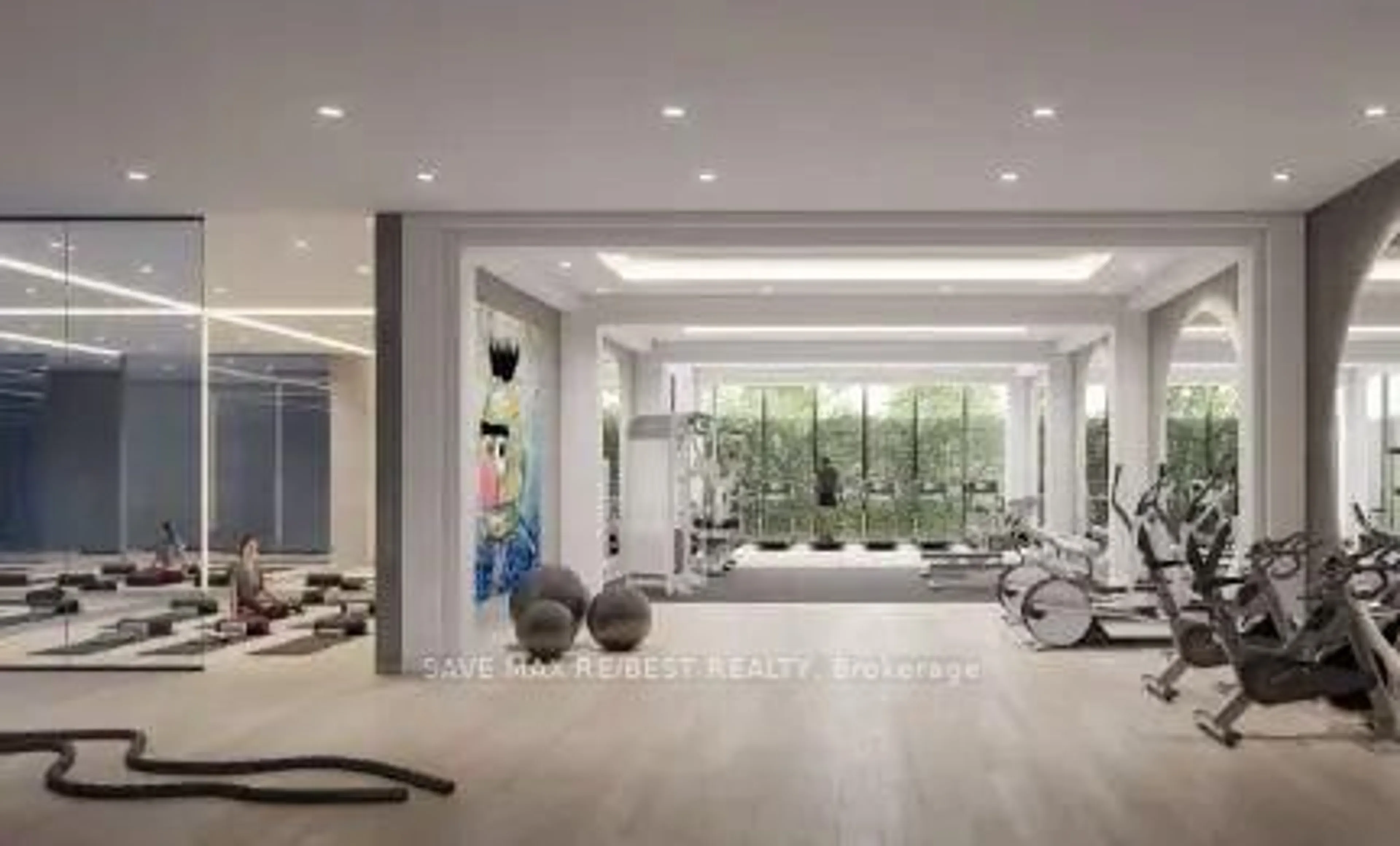 Gym or fitness room for 89 Dundas St West St #1617, Mississauga Ontario L5B 1H7