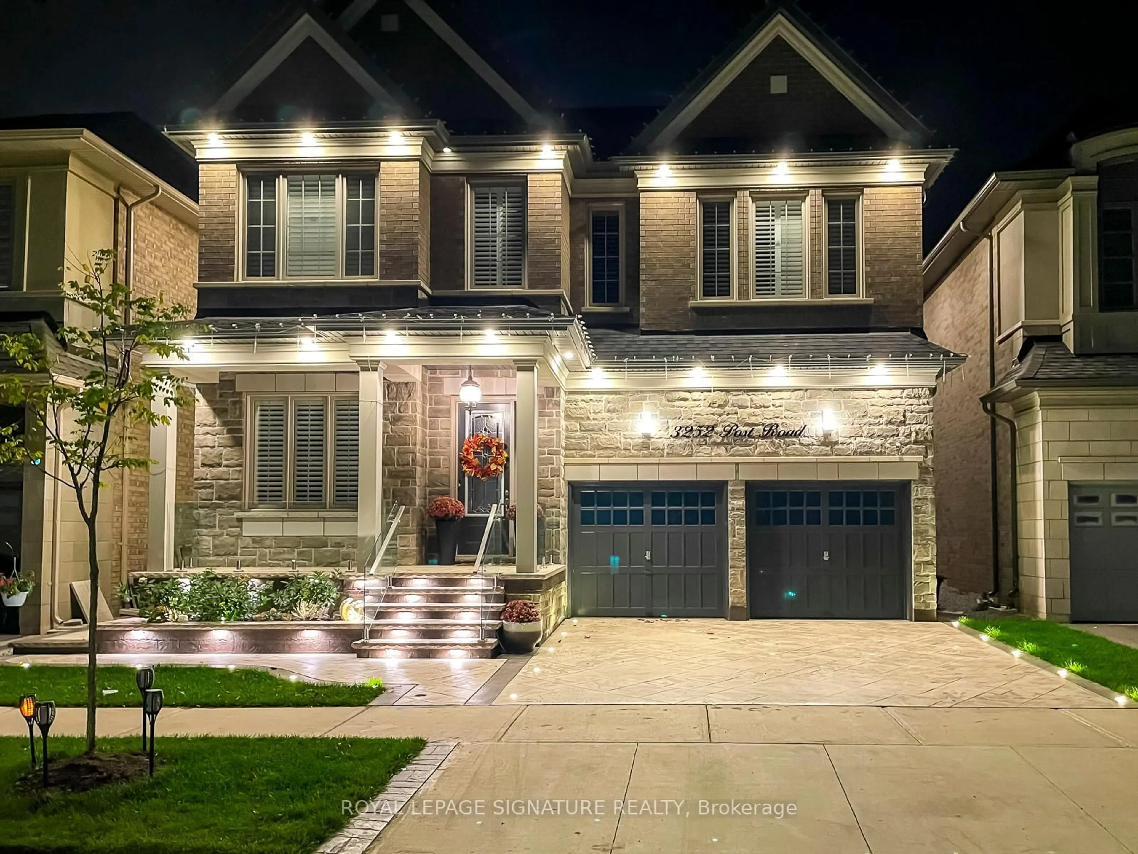 Home with brick exterior material, street for 3252 Post Rd, Oakville Ontario L6H 0W1