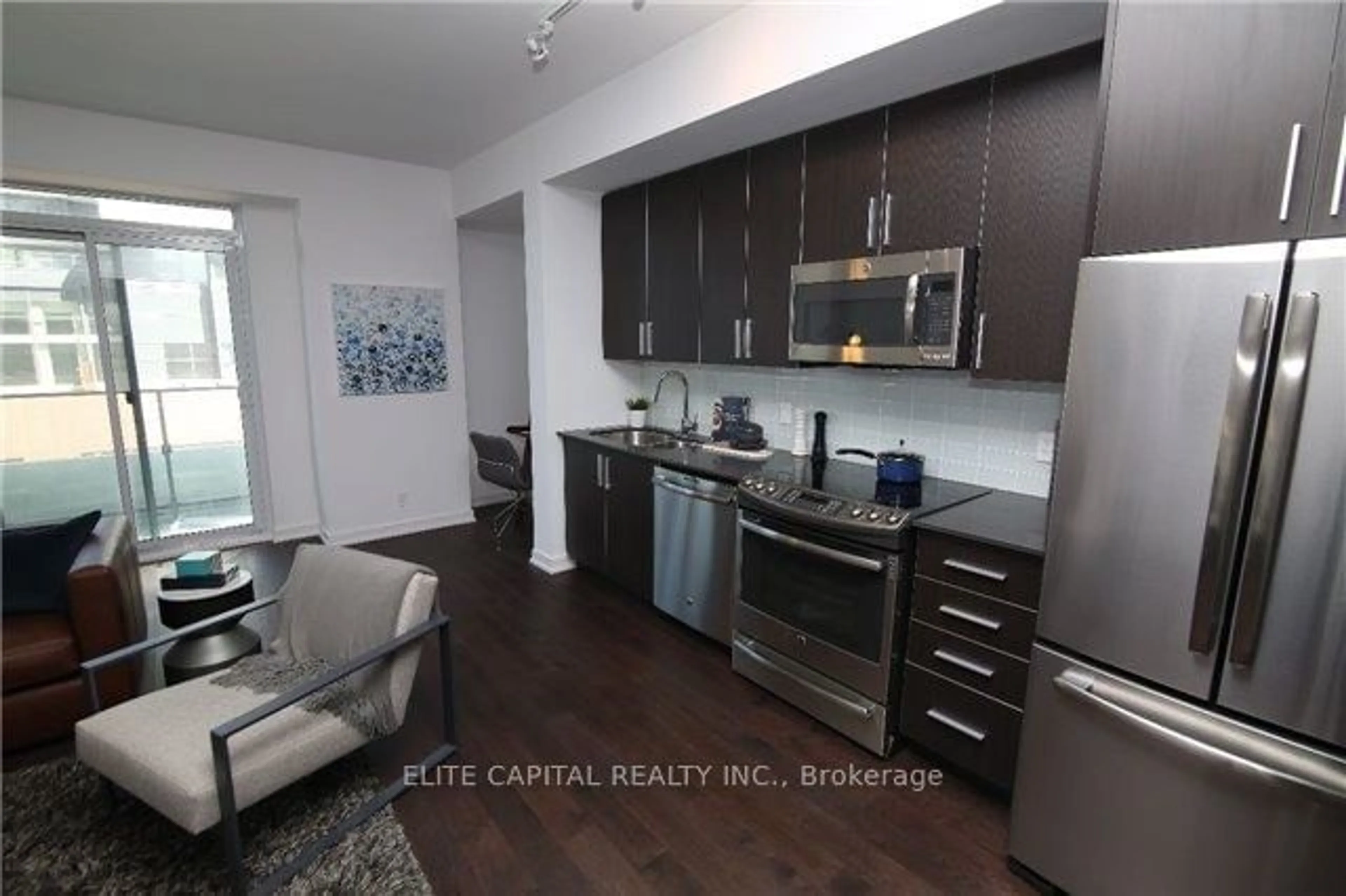 Open concept kitchen, unknown for 2212 Lake Shore Blvd #512, Toronto Ontario M8V 0C2