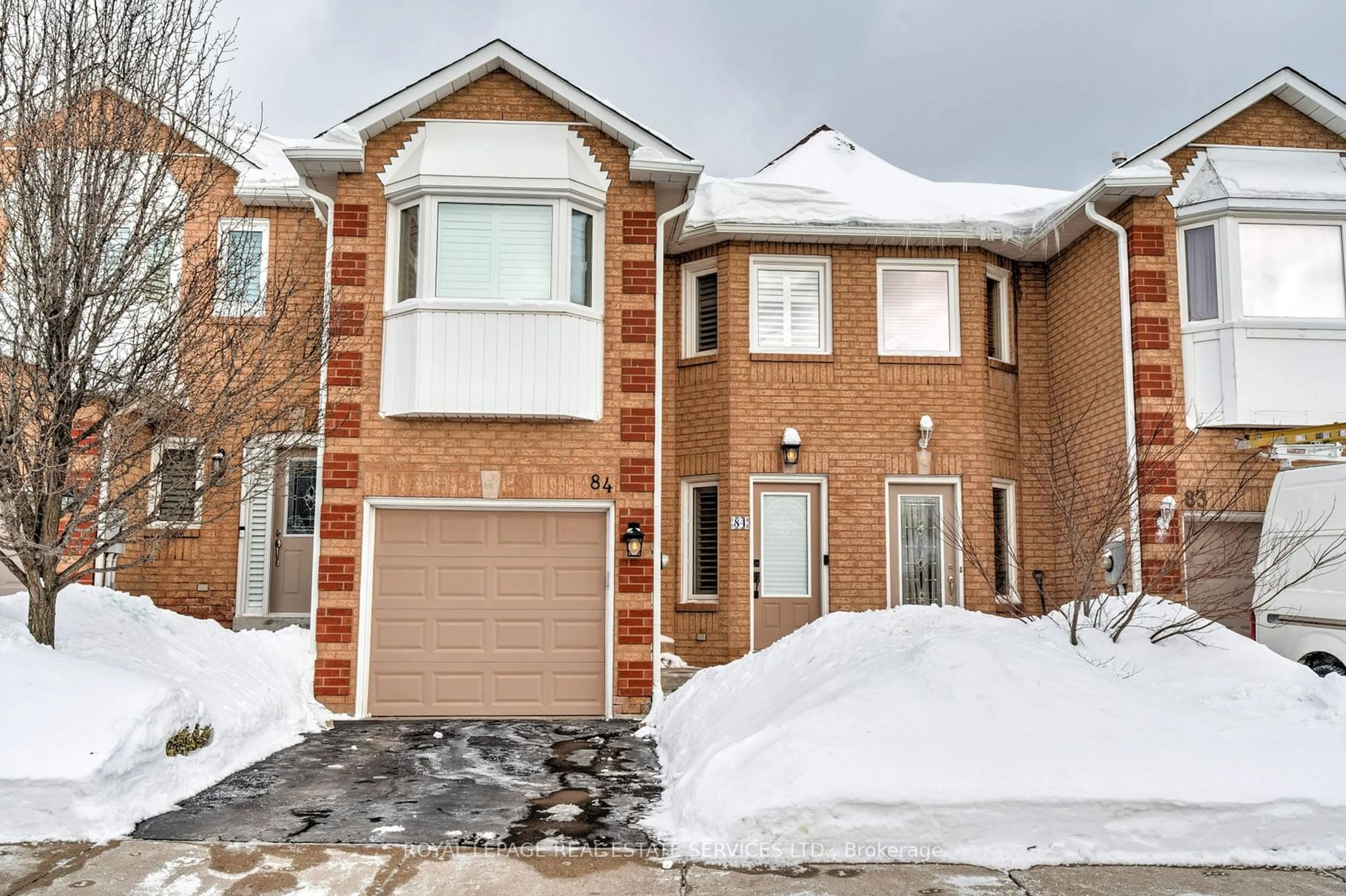 Home with brick exterior material, street for 2350 Grand Ravine Dr #84, Oakville Ontario L6H 6E2