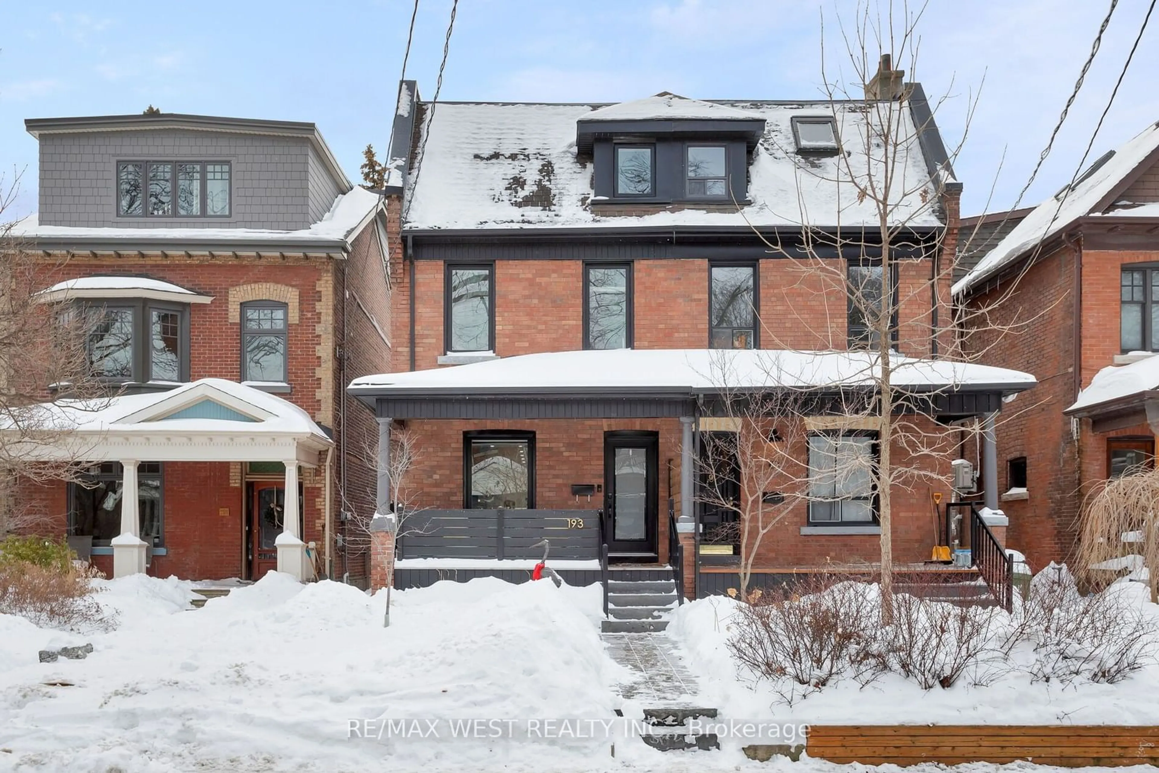 Home with brick exterior material, street for 193 Wright Ave, Toronto Ontario M6R 1L1